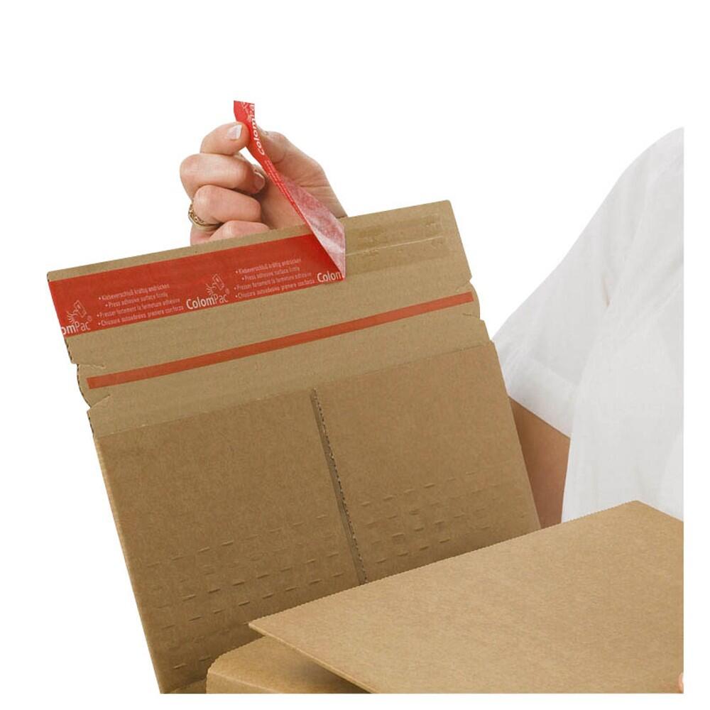 ColomPac® Buchverpackungen 27,1 x 16,5 x 7,5 cm - 20 Stück