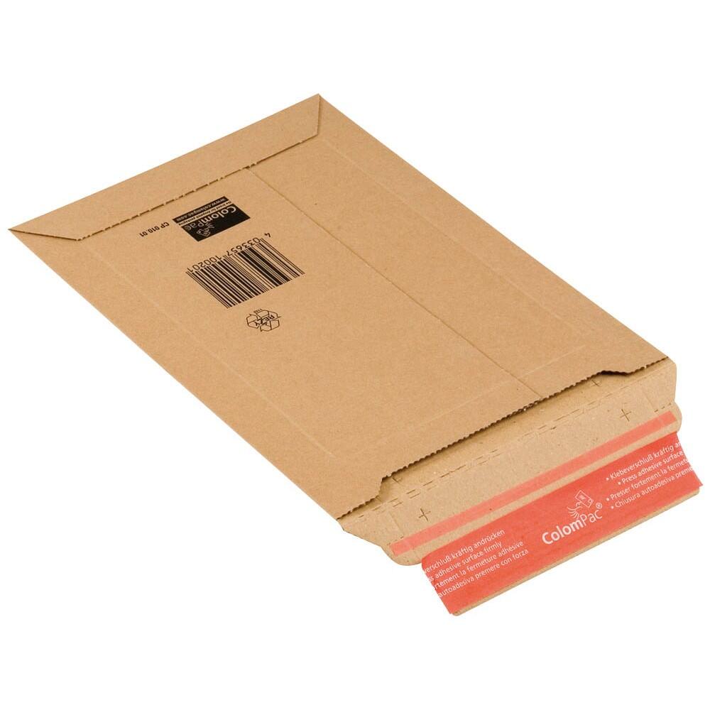 ColomPac® Kartonversandtaschen 15,0 x 25,0 cm - 20 Stück