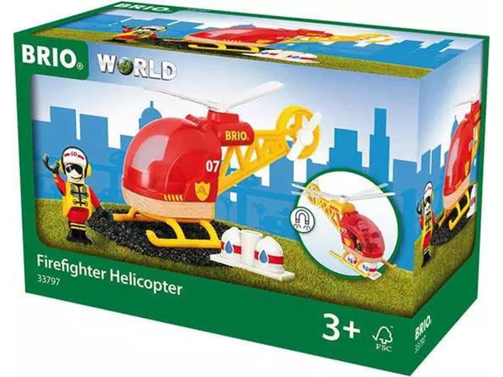 Brio Firefighter Helicopter