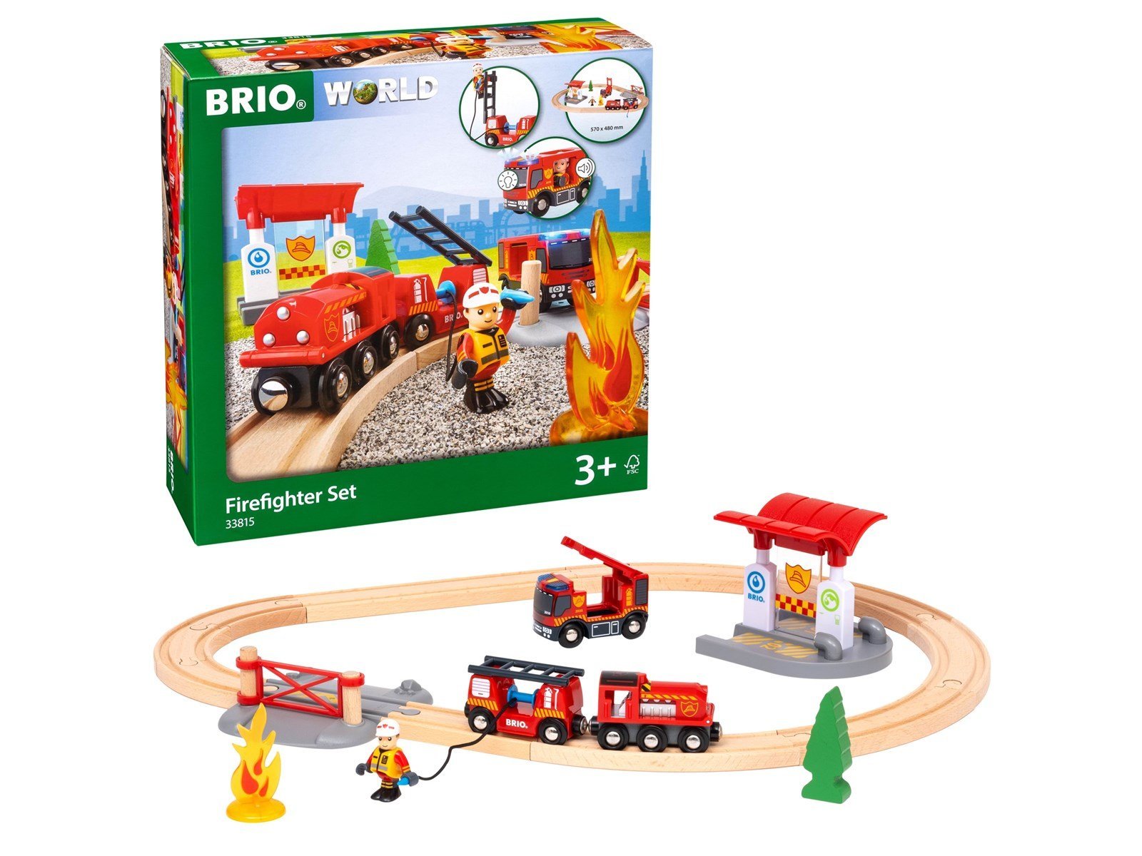 Brio Firefighter Set