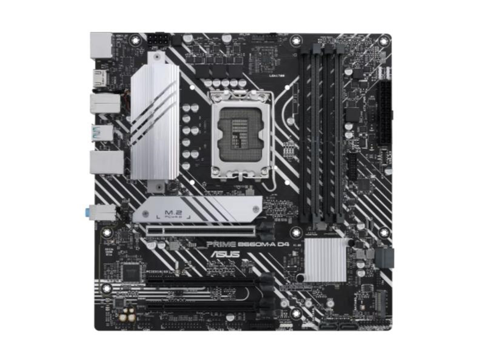 ASUS PRIME B660M-A D4-CSM Mainboard - Intel B660 - Intel LGA1700 socket - DDR4 RAM - Micro-ATX
