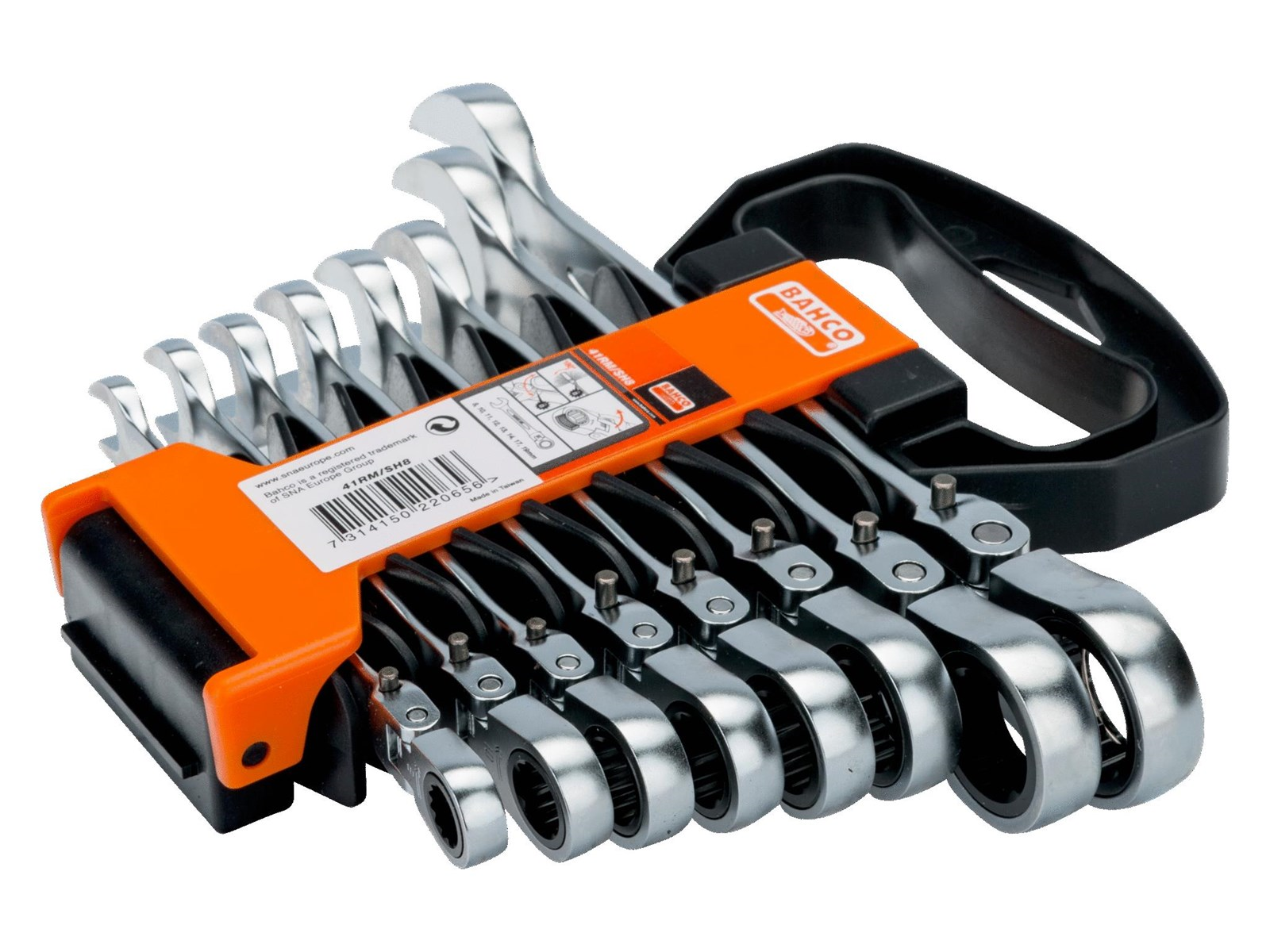 BAHCO Ring Spanner Set flex head
