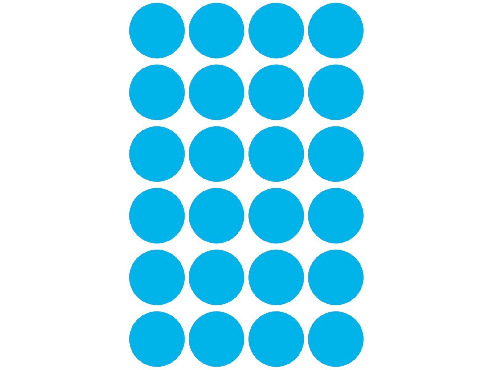 Avery Colour coding dots permanent blue