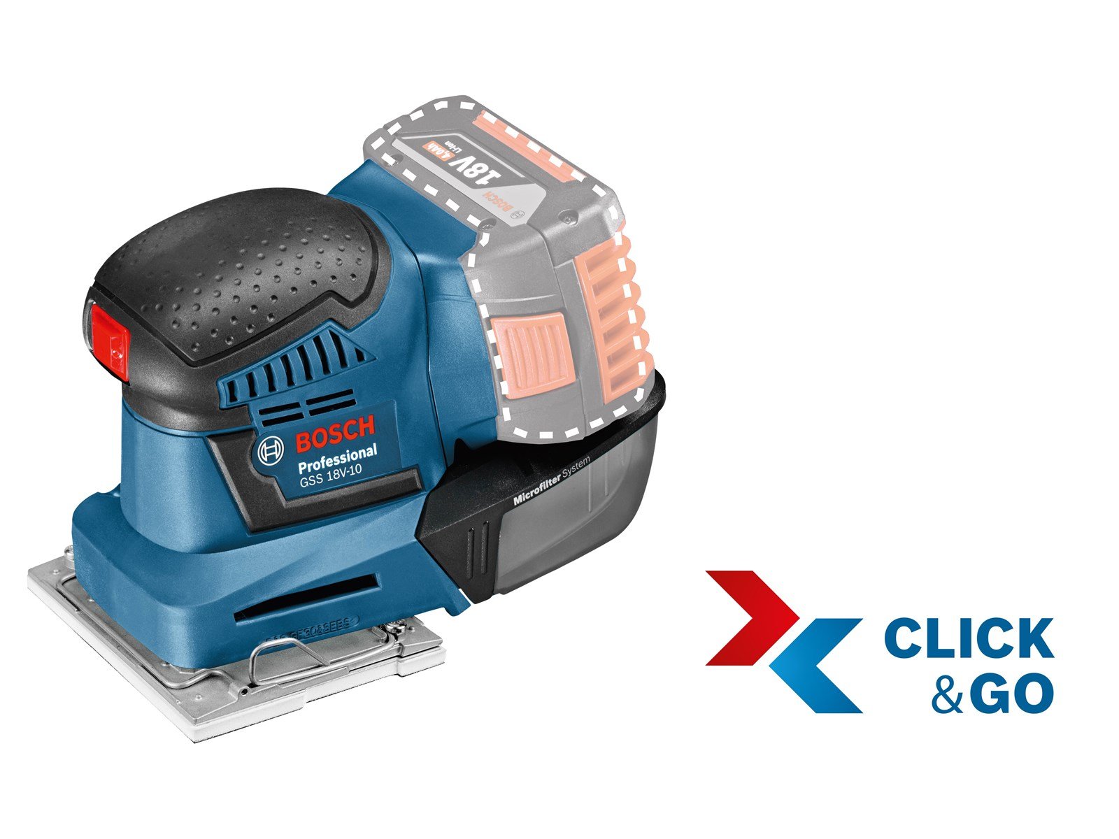 Bosch Professional GSS 18V-10 Professional (SOLO)