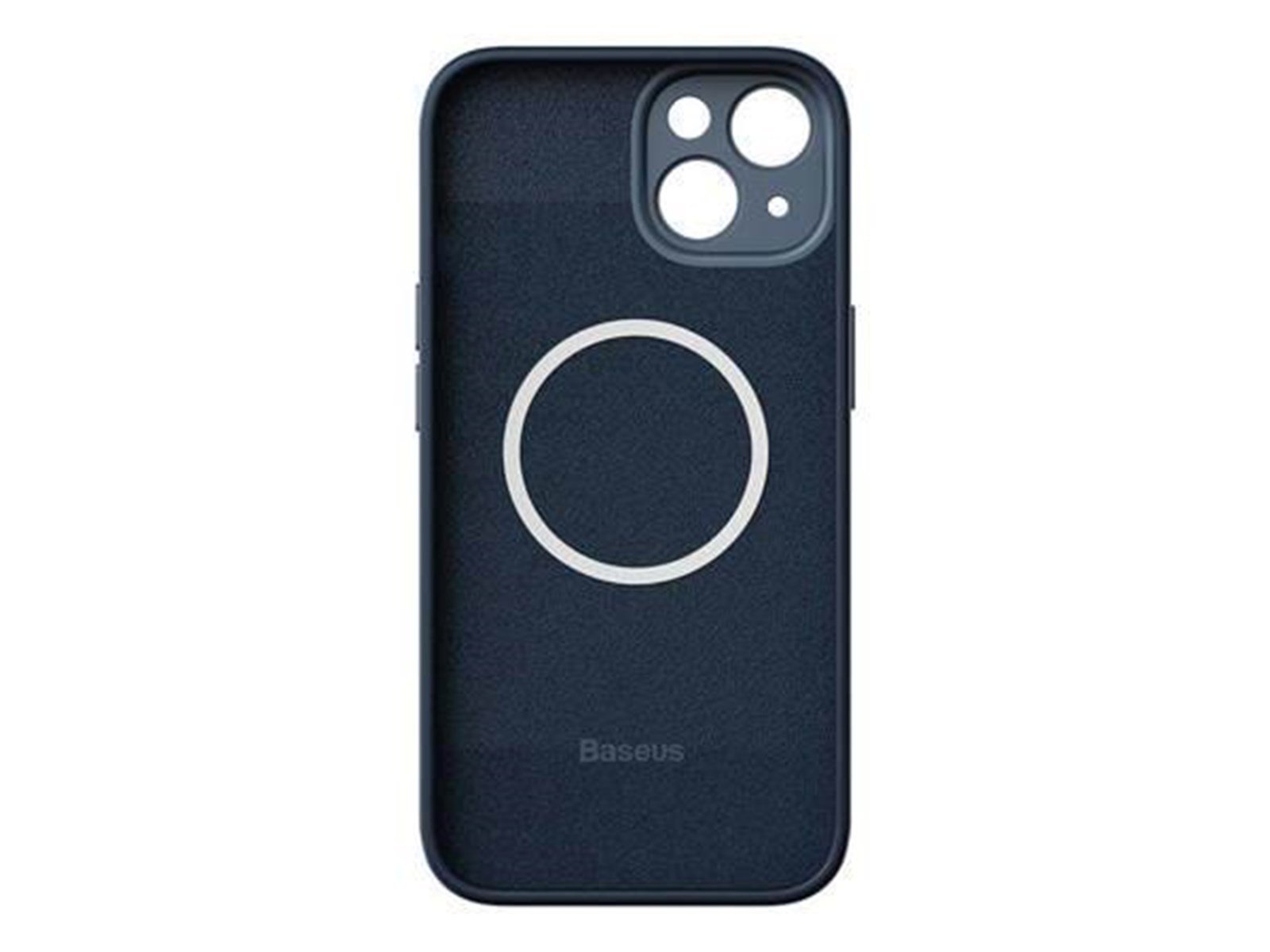 Baseus Liquid Silica Magnetic Case and Tempered Glass set for iPhone 14 Plus (blue)