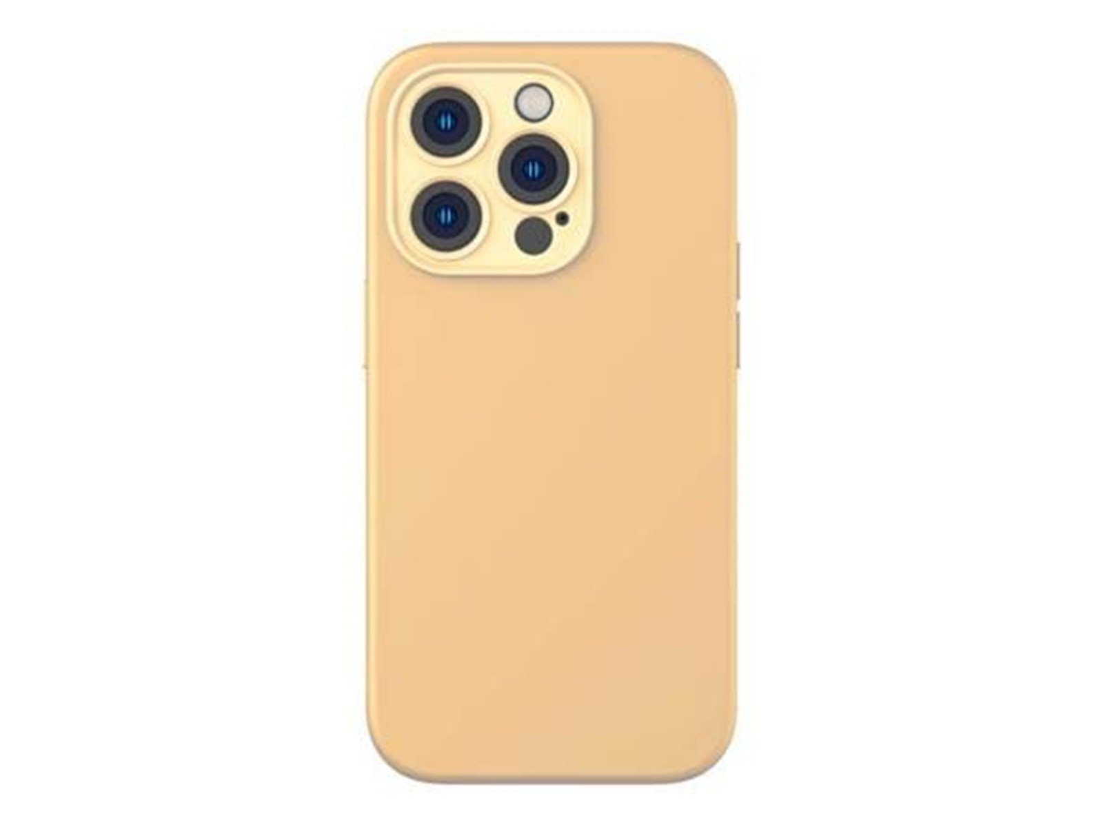 Baseus Liquid Silica Gel Case for iPhone 14 Pro Max (Sunglow)+ tempered glass + cleaning kit
