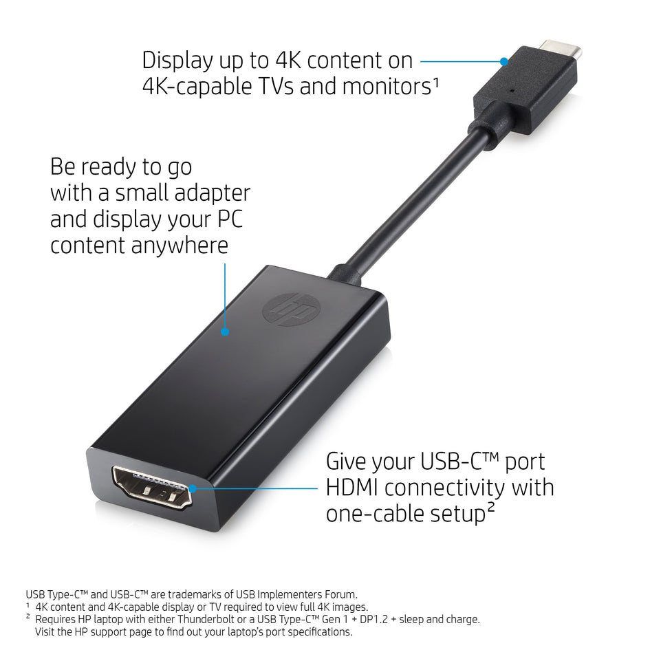 HP Adapter USB-C -&gt; HDMI 2.0