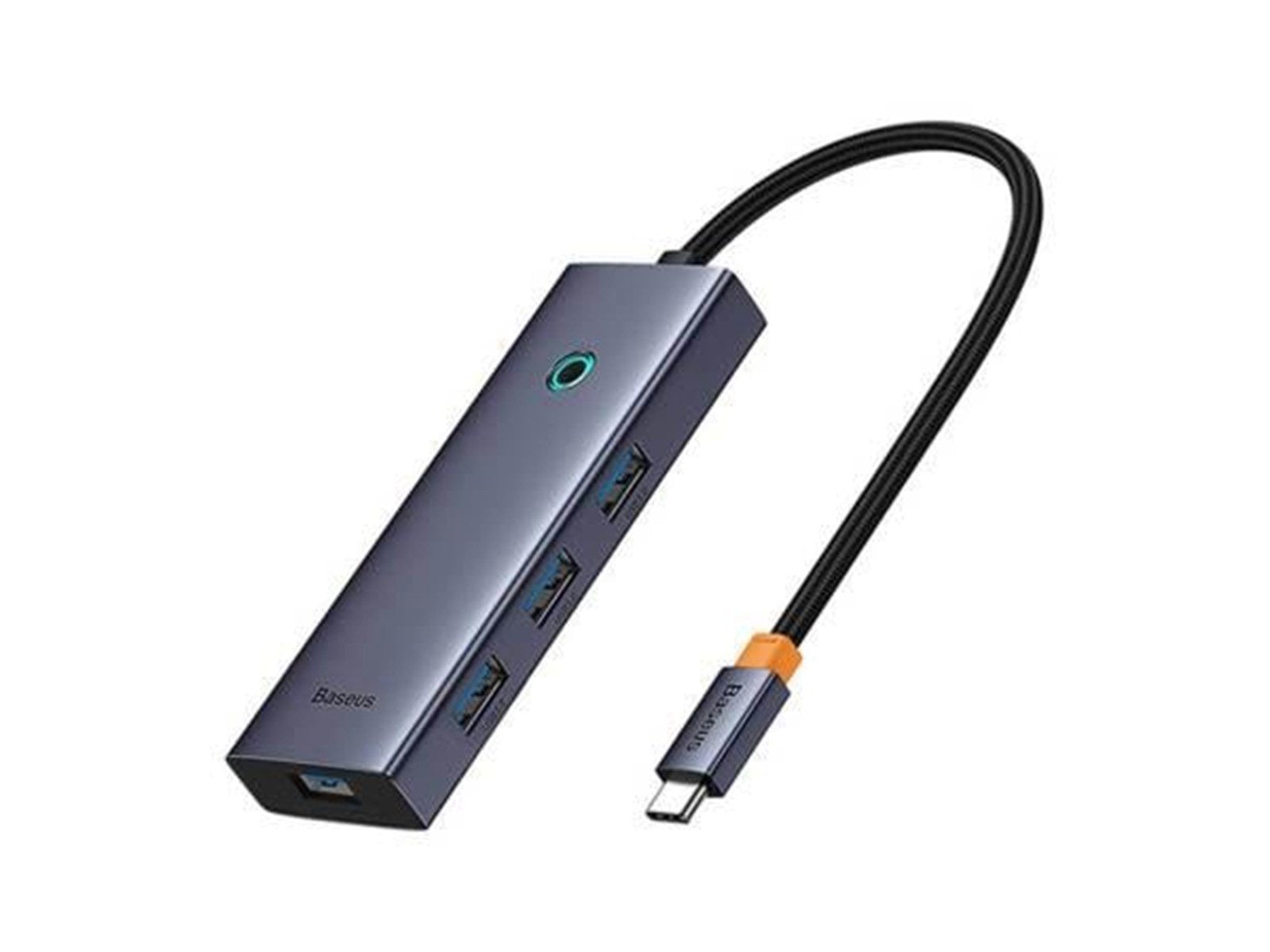Baseus Hub 5w1 UltraJoy 5-Port (1xHDMI4K@30Hz + 4x USB-Hubs - USB 3.0 - 5 - Grau