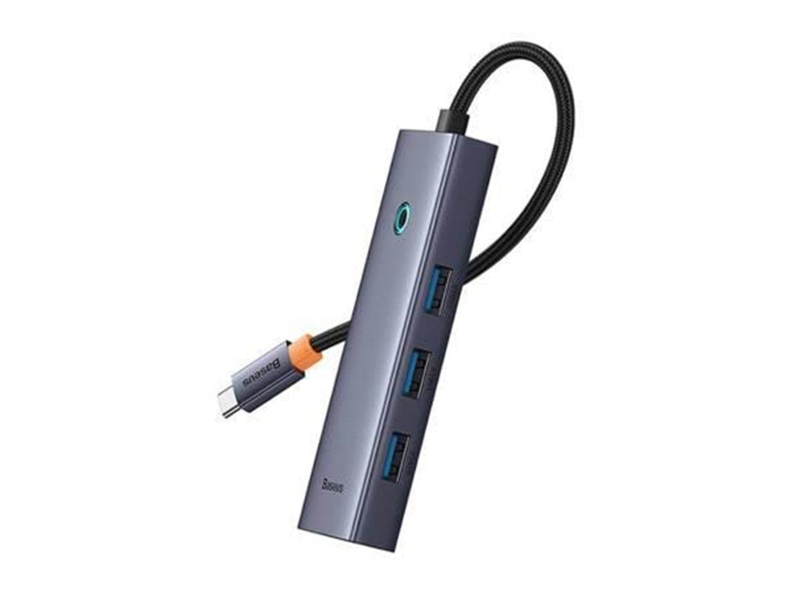 Baseus Hub 5w1 UltraJoy 5-Port (1xHDMI4K@30Hz + 4x USB-Hubs - USB 3.0 - 5 - Grau
