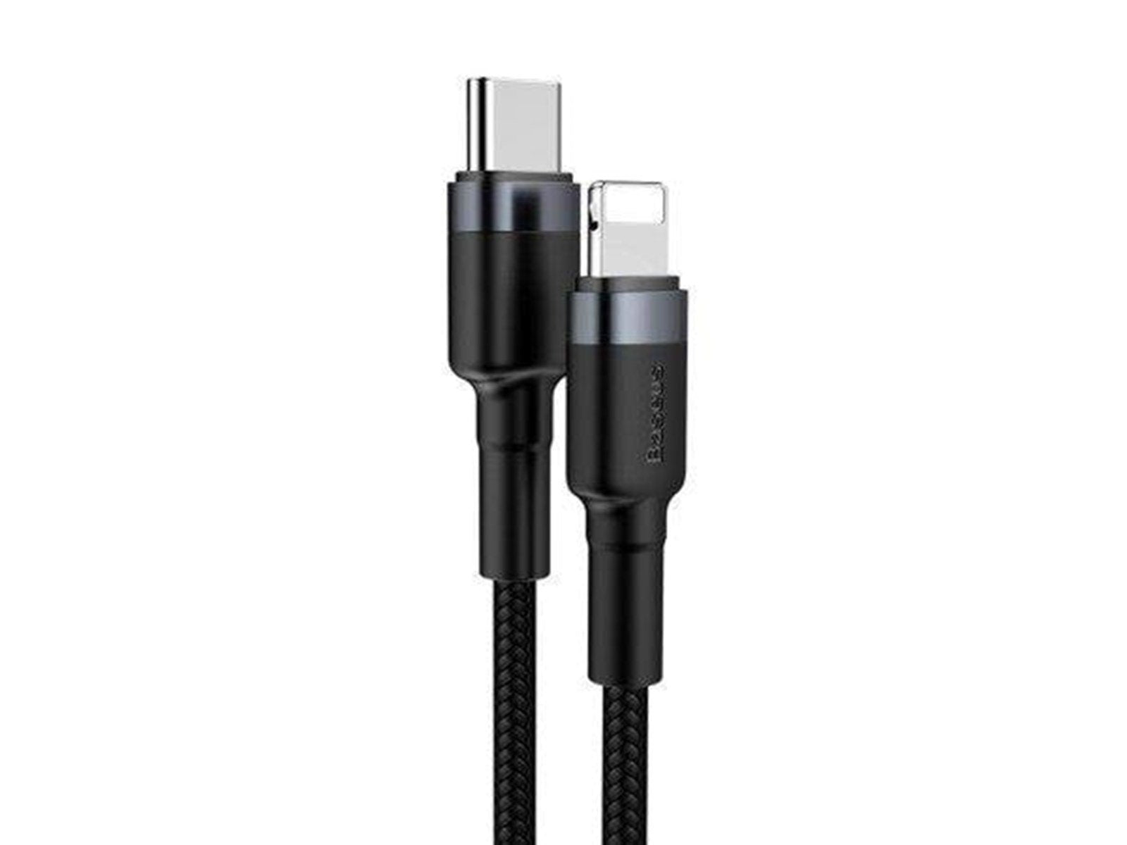 Baseus Cafule Cable Type-C to iP PD 18W 1m Gray+Black