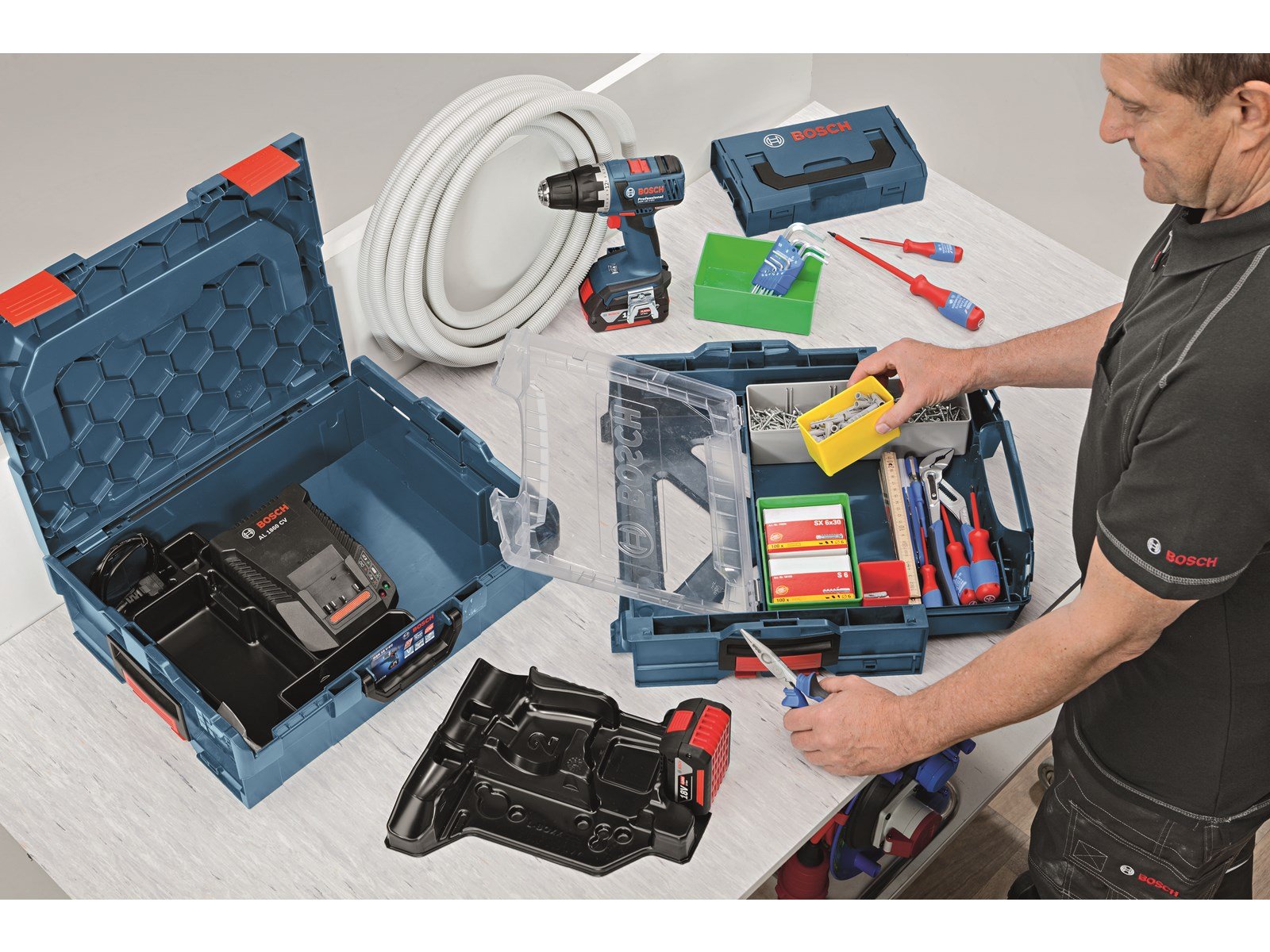 Bosch Professional L-BOXX 238 INLAY TO SUIT GEX125-150AVE