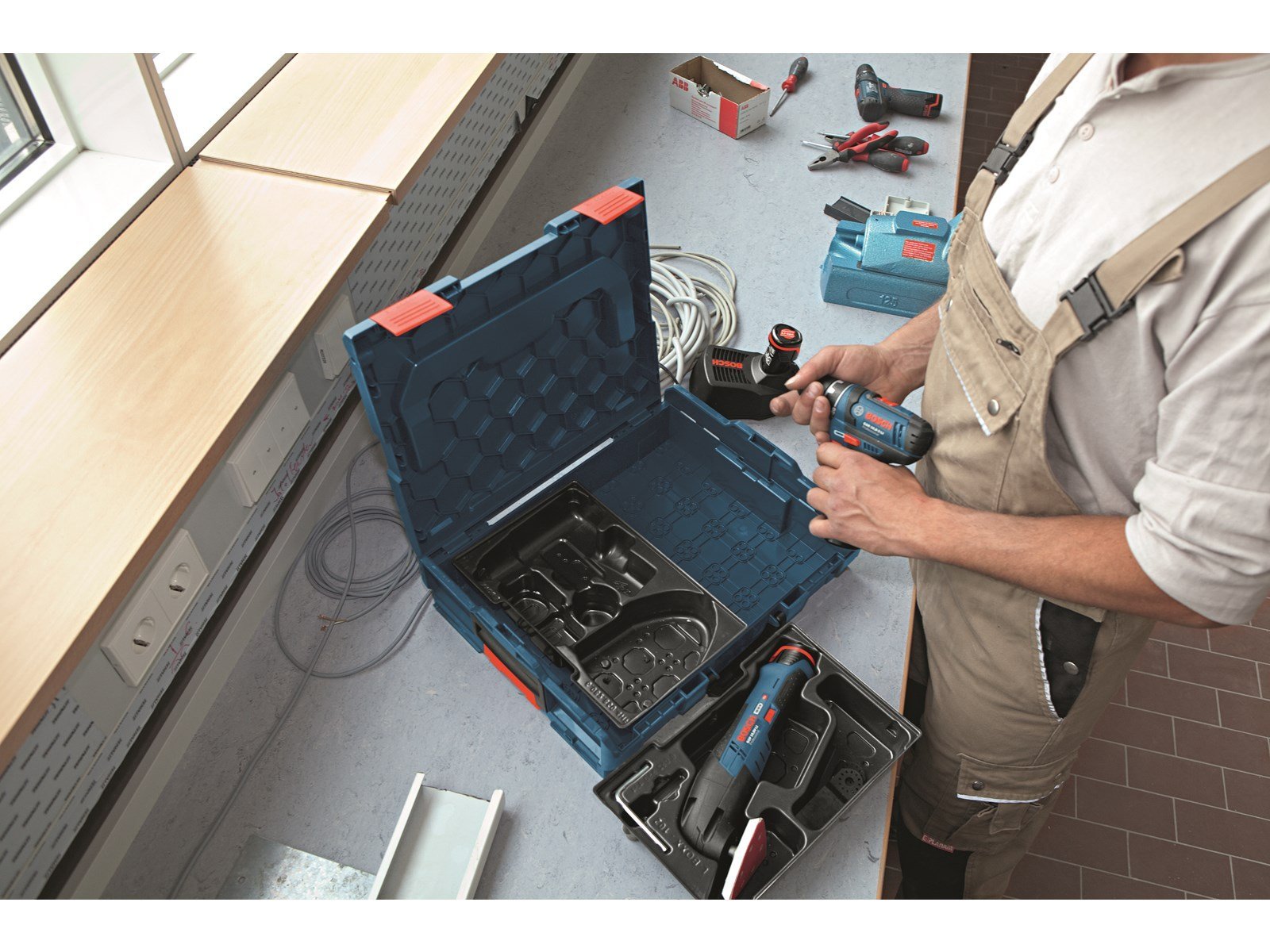 Bosch Professional L-BOXX 238 INLAY TO SUIT GEX125-150AVE