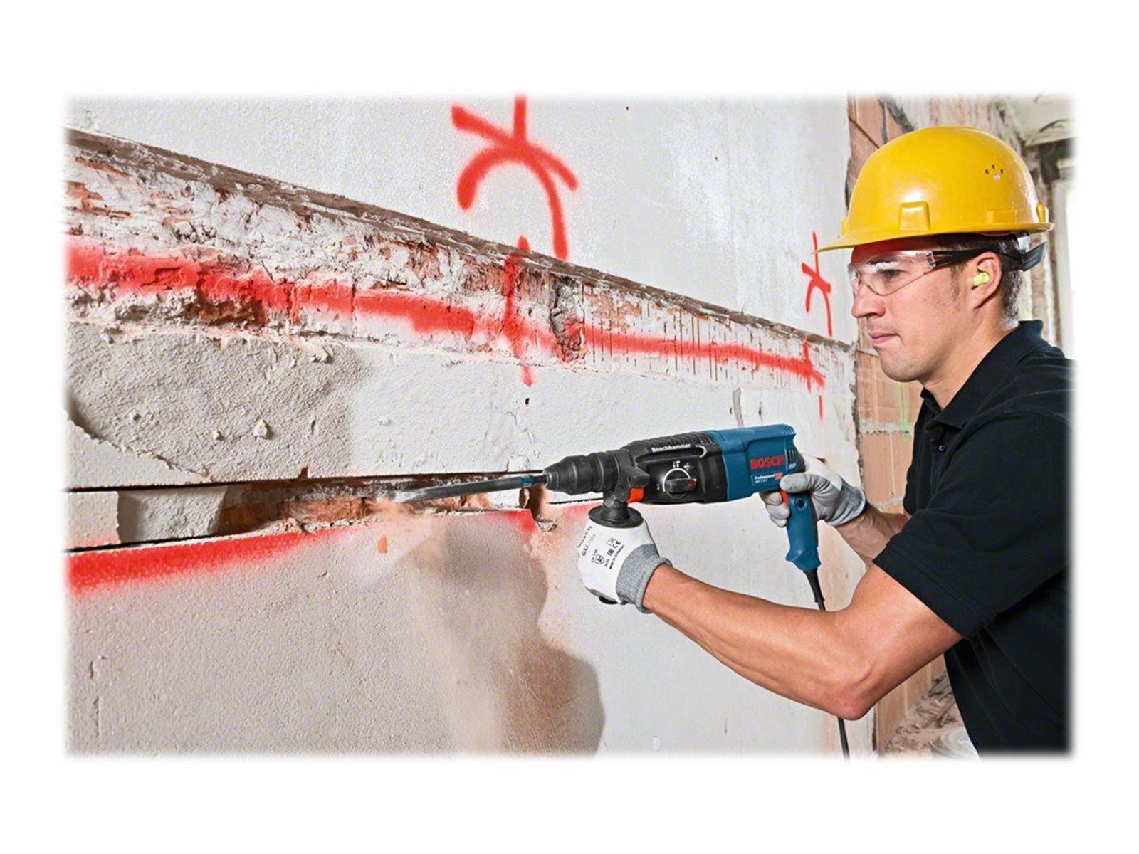 Bosch Professional Blue bosch 830w rotary hammergbh 2-26 f