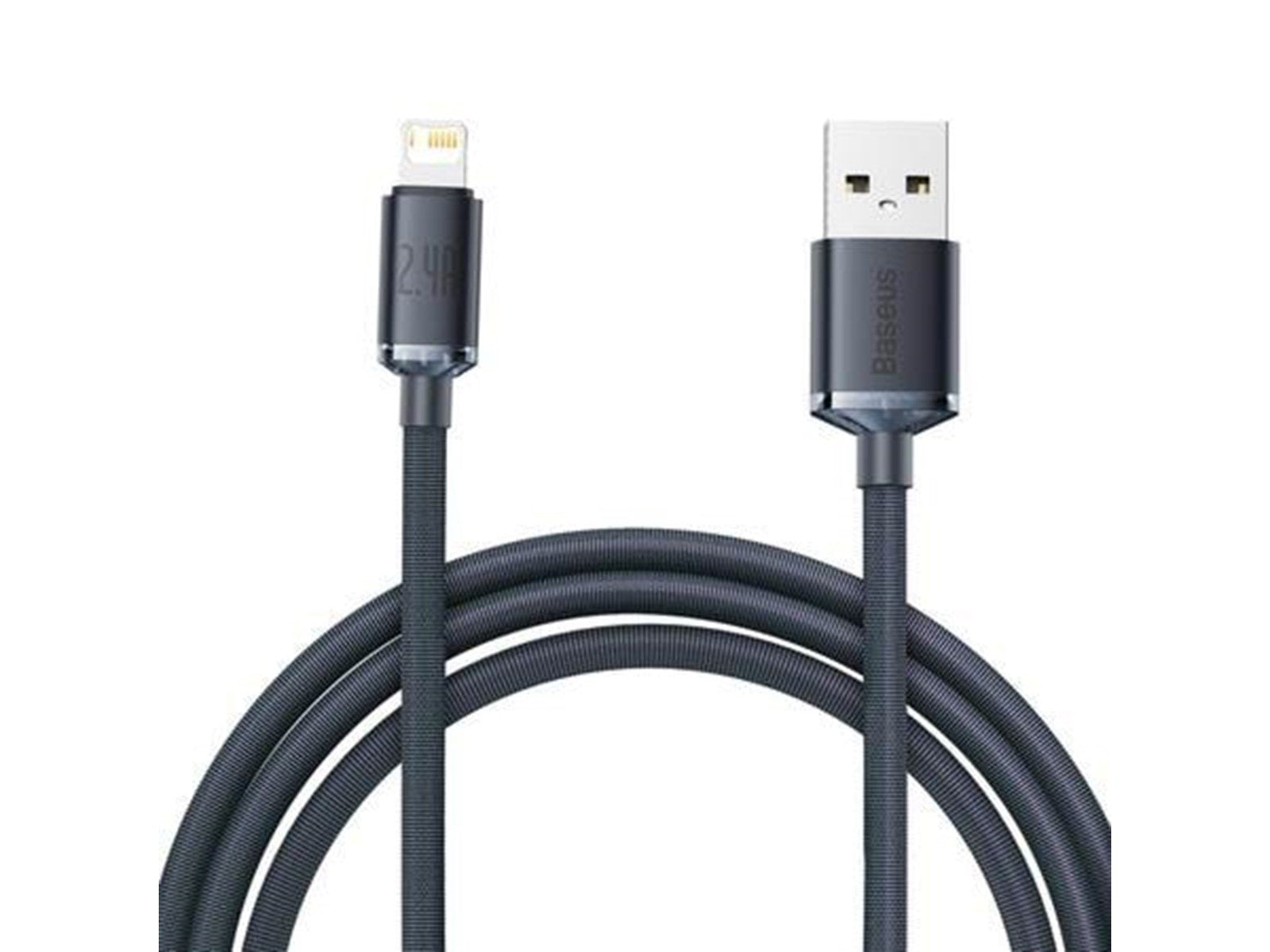 Baseus Crystal Shine cable USB to Lightning 2.4A 2m (black)