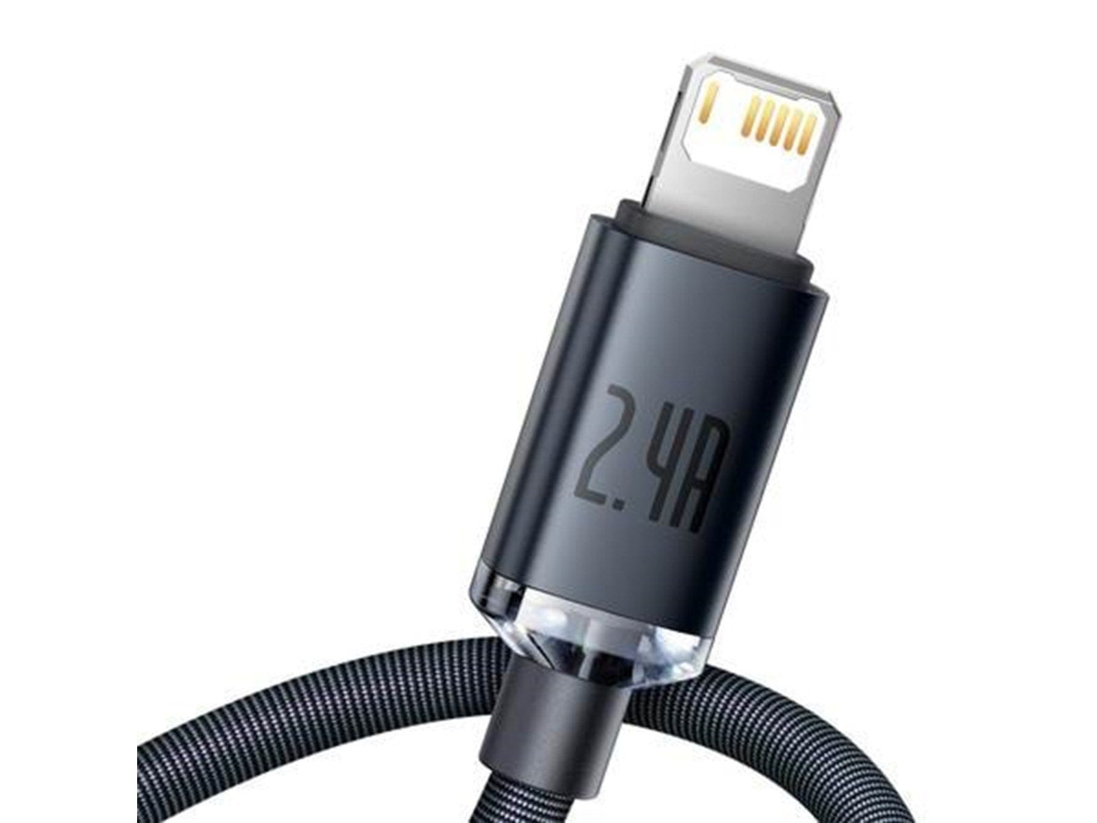 Baseus Crystal Shine cable USB to Lightning 2.4A 2m (black)