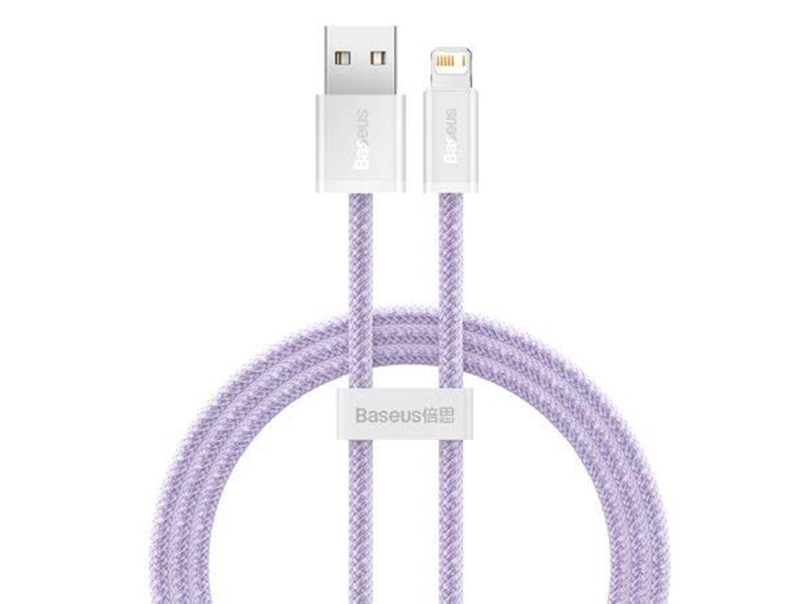 Baseus Dynamic cable USB to Lightning 2.4A 1m (purple)
