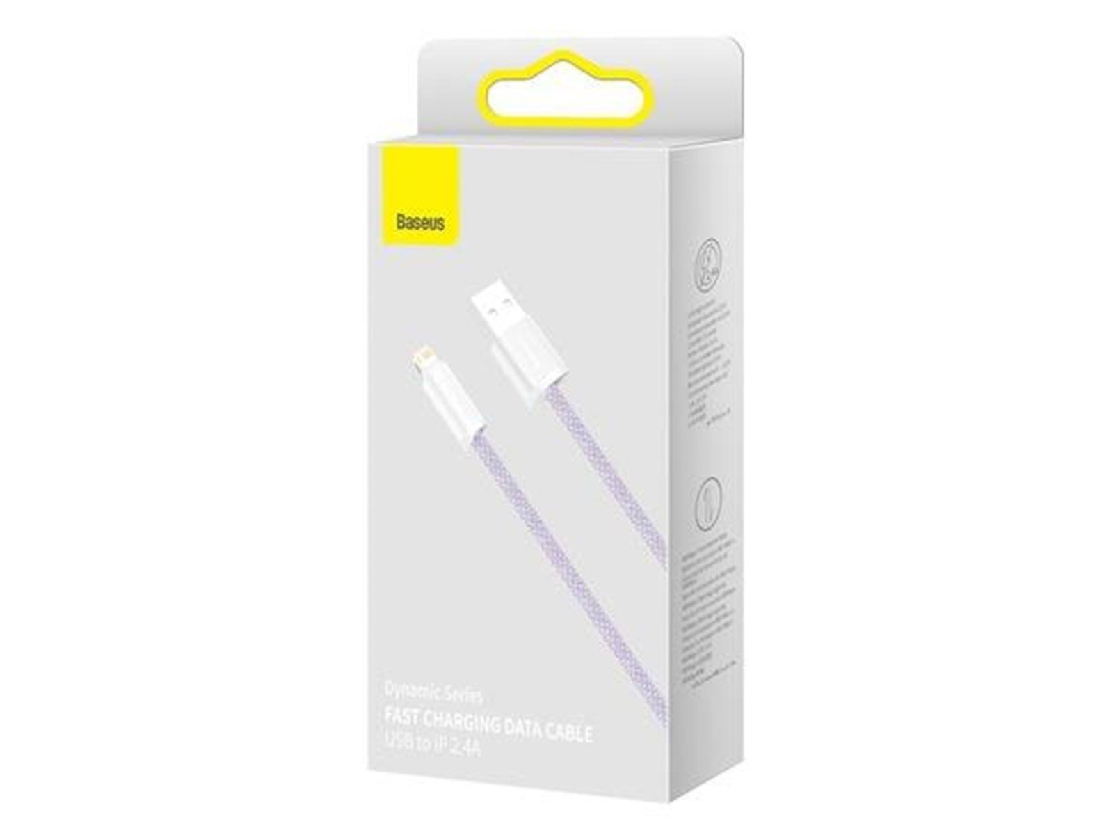 Baseus Dynamic cable USB to Lightning 2.4A 1m (purple)