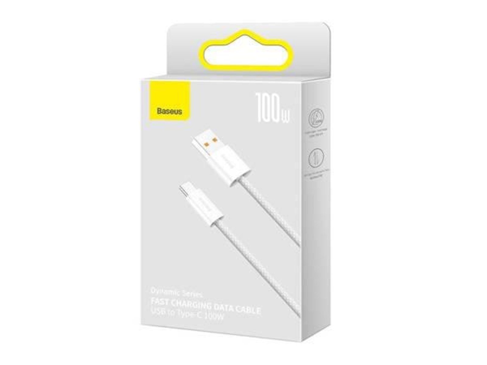 Baseus Cable USB to USB-C  Dynamic Series 100W 2m (white)