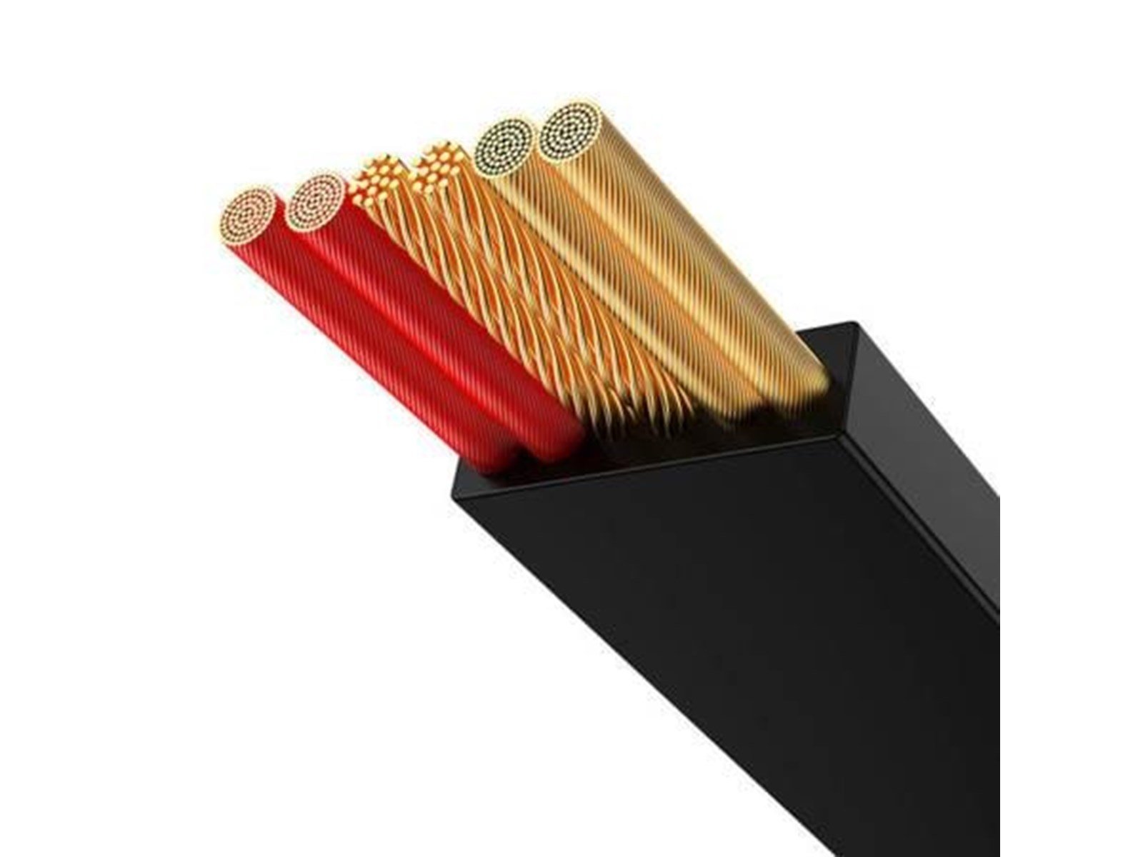 Baseus Bright Mirror 3 USB 3-in-1 cable for micro USB / USB-C / Lightning 66W / 2A 1.1m (Black) USB-Hubs - USB 2.0 - Schwarz