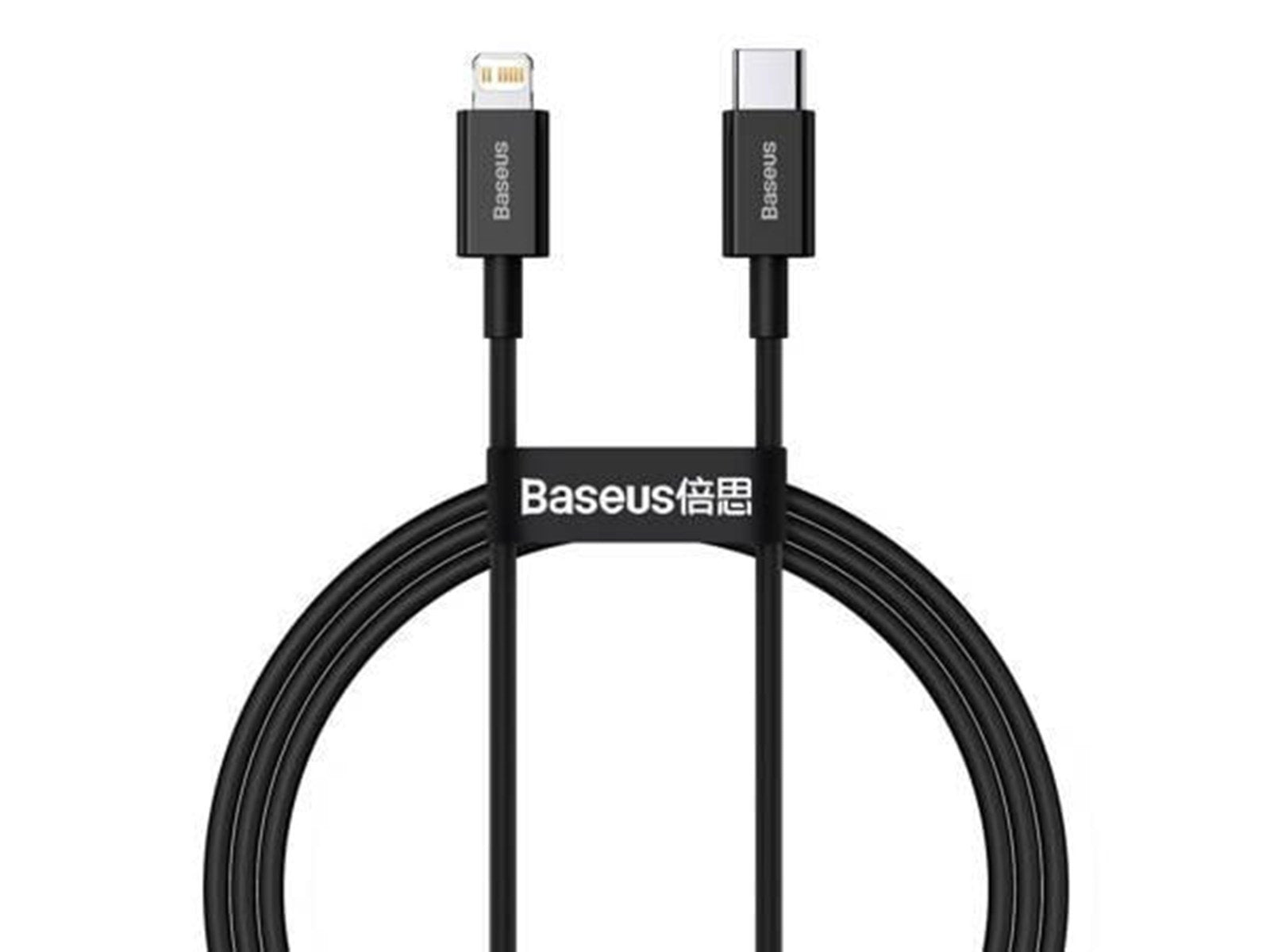 Baseus Superior Series Cable USB-C to iP 20W PD 1m (black)