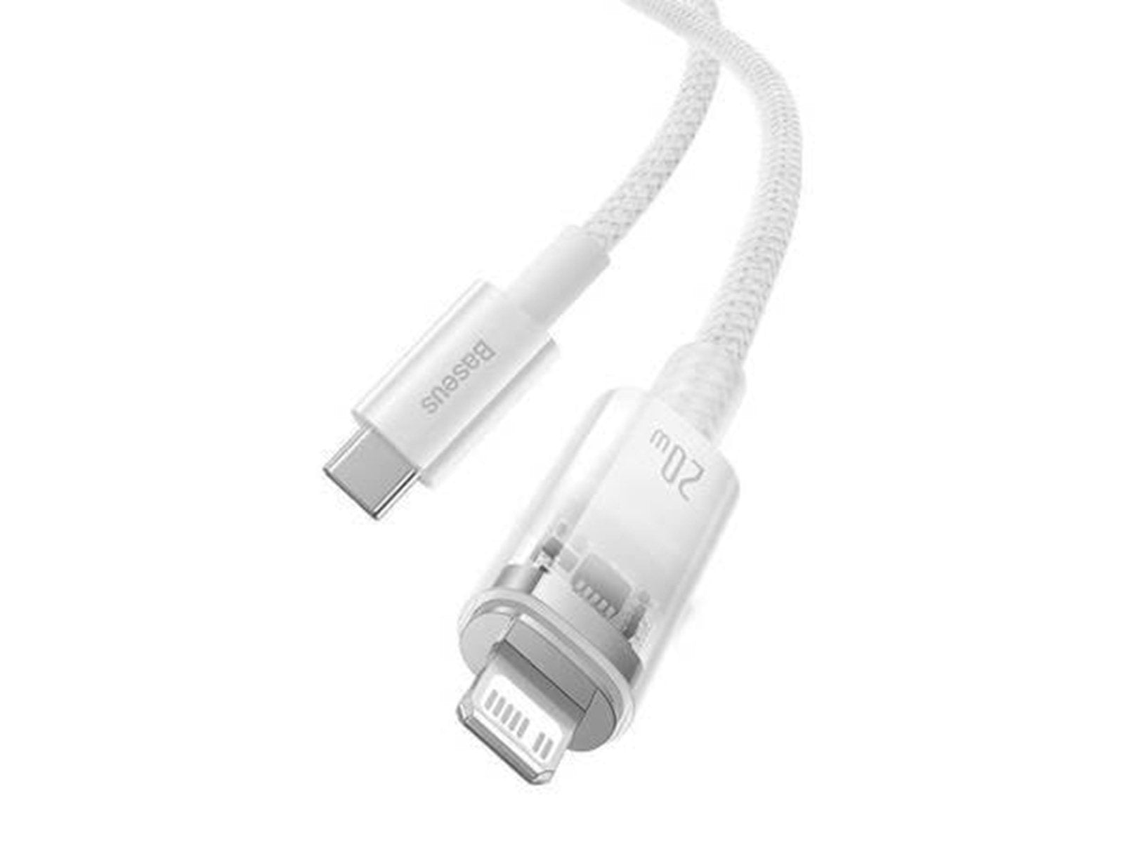 Baseus Fast Charging cable  USB-C to Lightning Explorer Series 2m 20W (white)