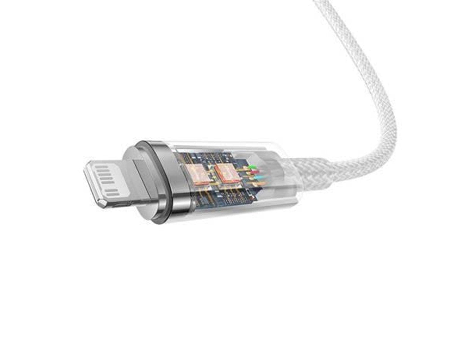 Baseus Fast Charging cable  USB-C to Lightning Explorer Series 2m 20W (white)
