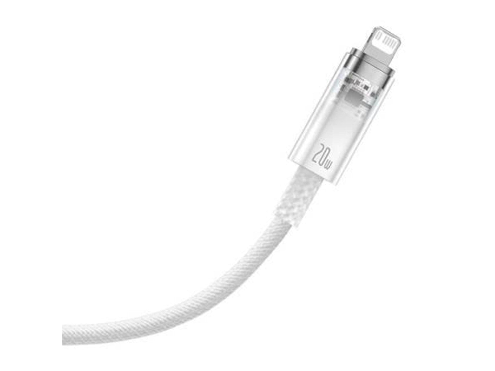 Baseus Fast Charging cable  USB-C to Lightning Explorer Series 2m 20W (white)