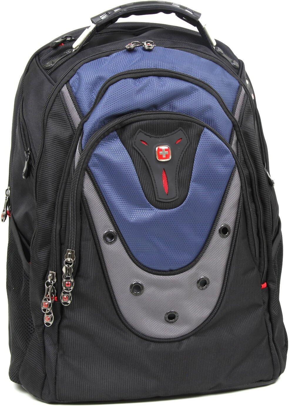Wenger Ibex Notebook-Rucksack 43.9 cm (17') Schwarz/Blau