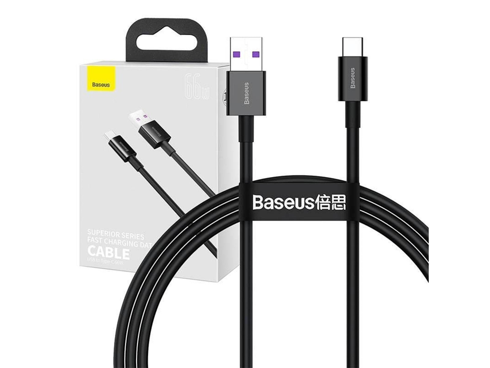 Baseus Superior Series Cable USB to USB-C 66W 1m (black)
