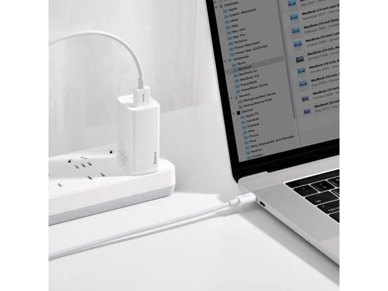 Baseus Superior Series Cable USB to USB-C 66W 2m (white)