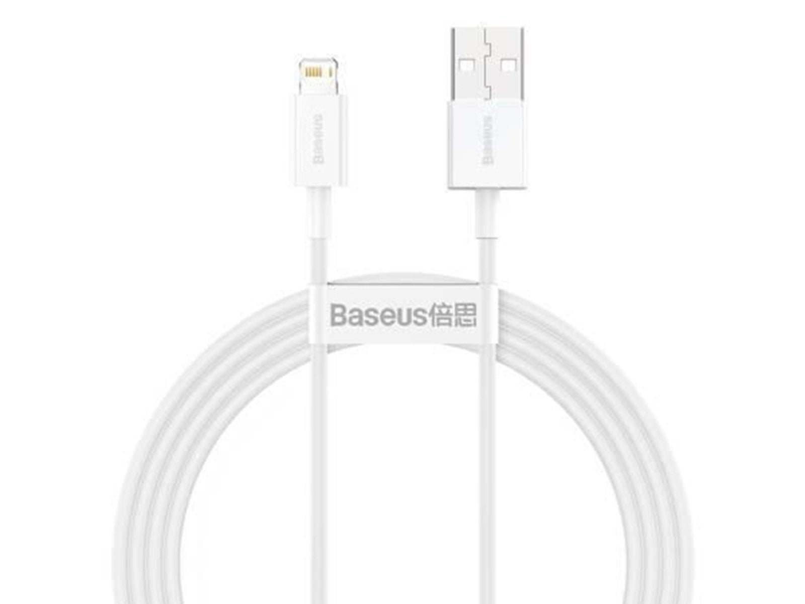 Baseus Superior Series Cable USB to Lightning 2.4A 1.5m (white)