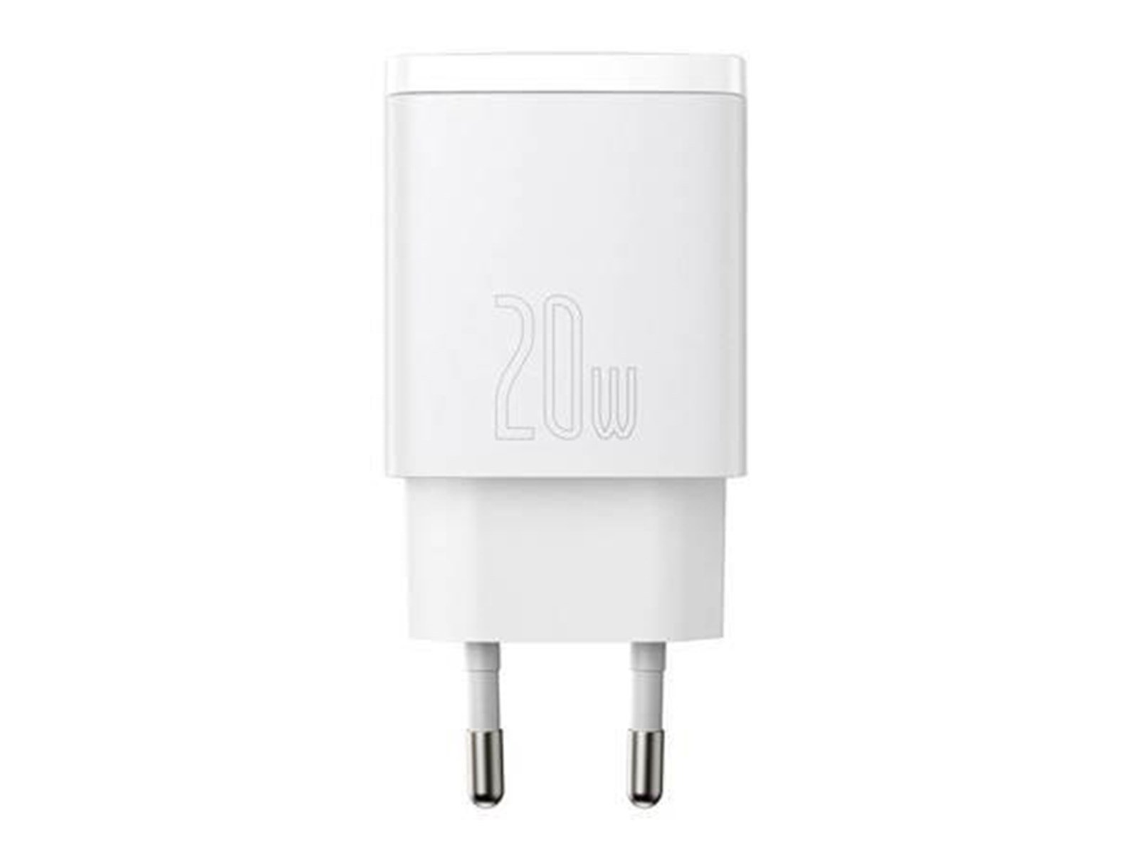 Baseus Compact Quick Charger USB USB-C 20W (white)
