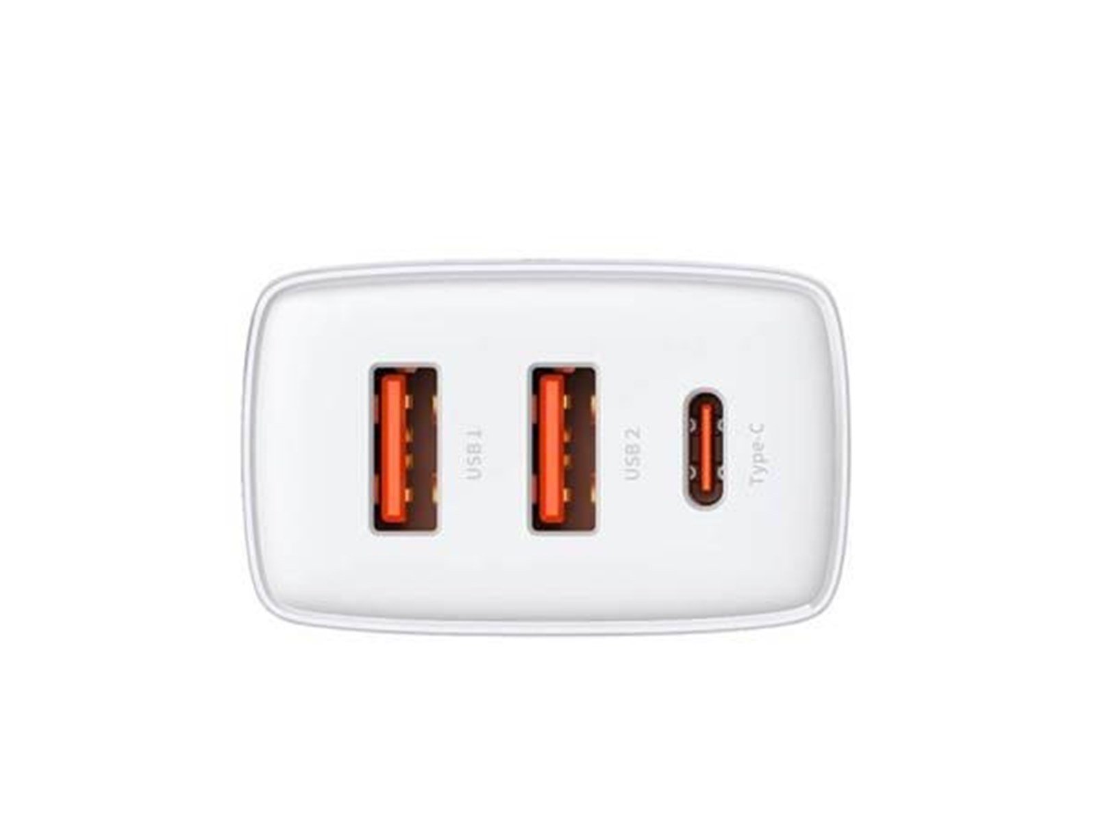 Baseus Compact Quick Charger 2xUSB USB-C PD 3A