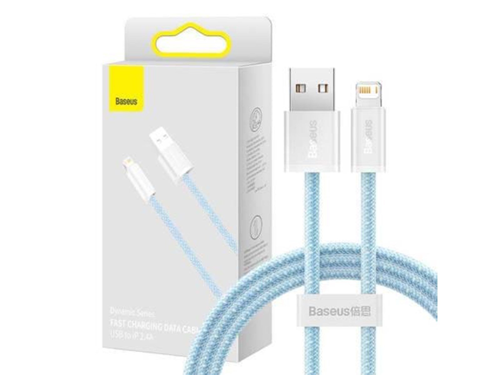 Baseus Dynamic cable USB to Lightning 2.4A 1m (blue)