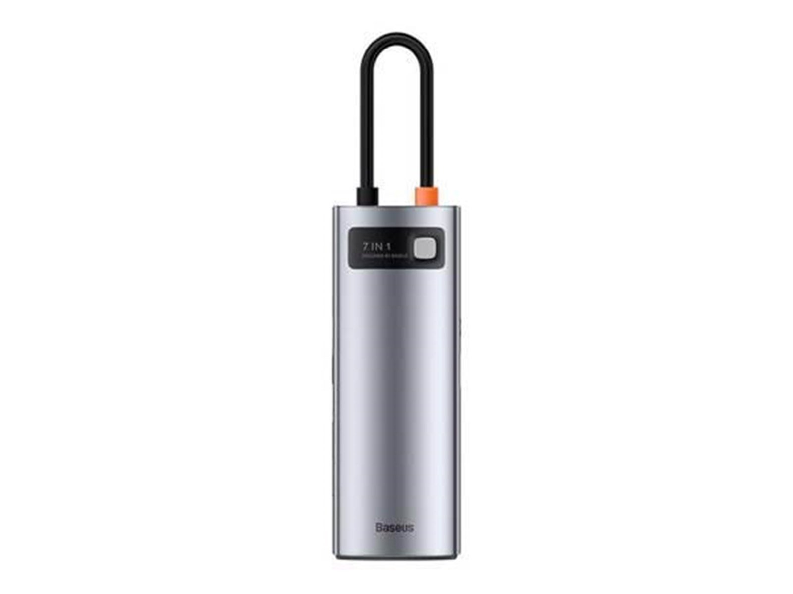 Baseus Hub-adapter 7-i-1 USB-C til 2x USB 3.0 + HDMI + USB-C PD USB-Hubs - USB 3.0 - 7 - Grau