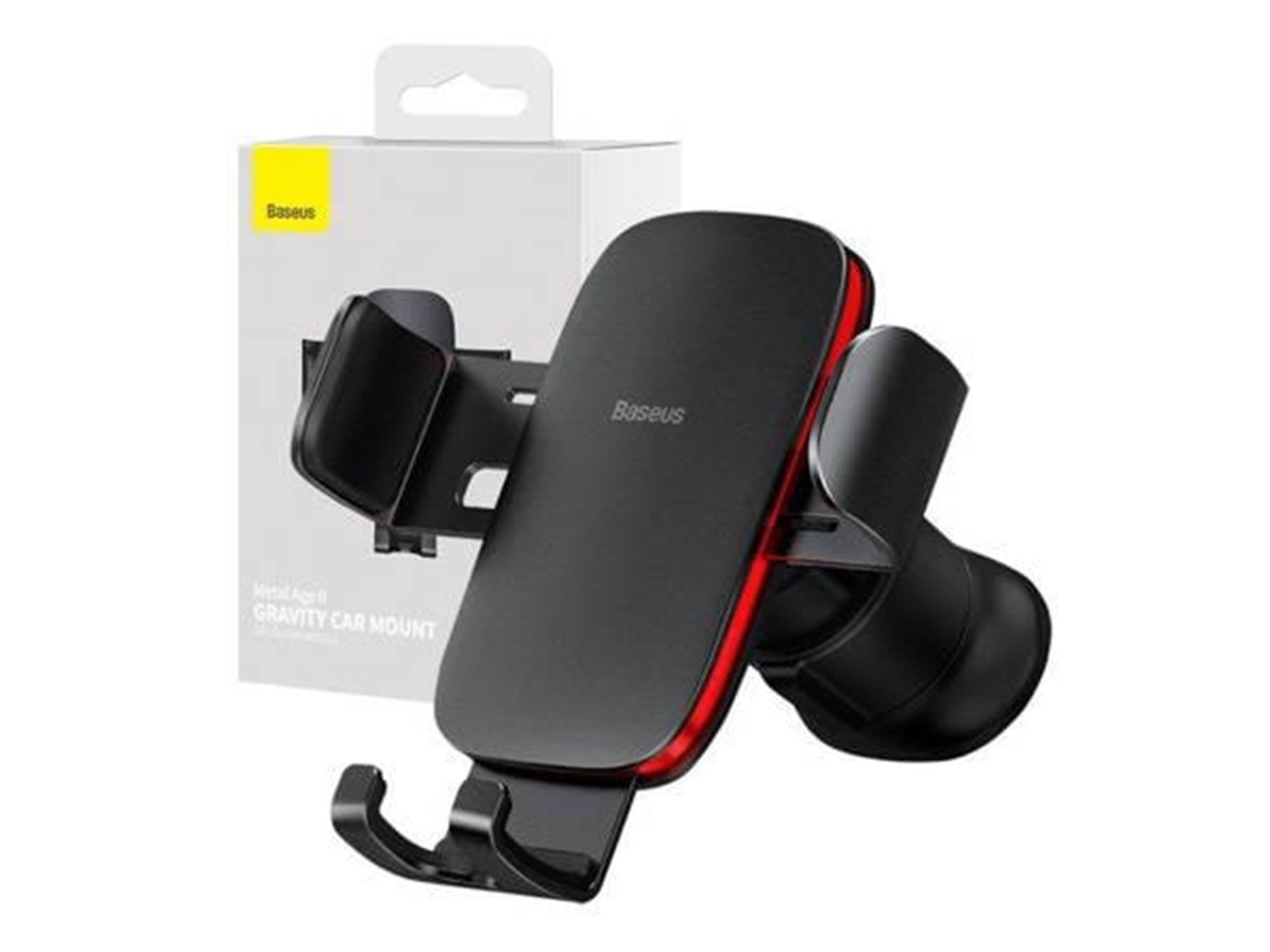 Baseus Metal Age II gravitational grip on the car grid - black