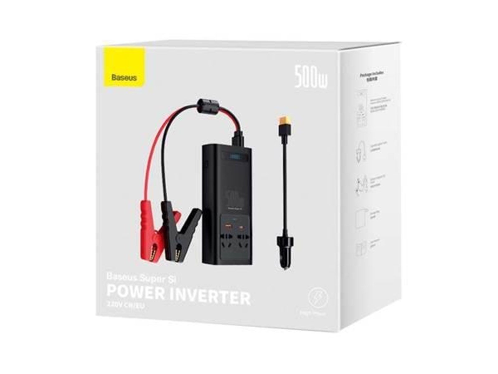 Baseus Power Inverter  500W (220V CN/EU) (black)