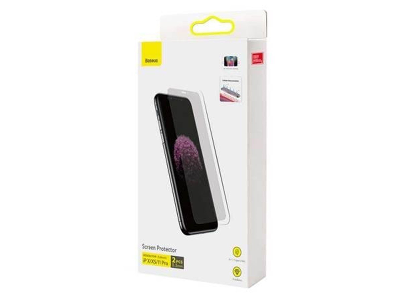 Baseus 0.3mm Privacy Screen Protector (2pcs pack) for iPhone X/XS/11 Pro