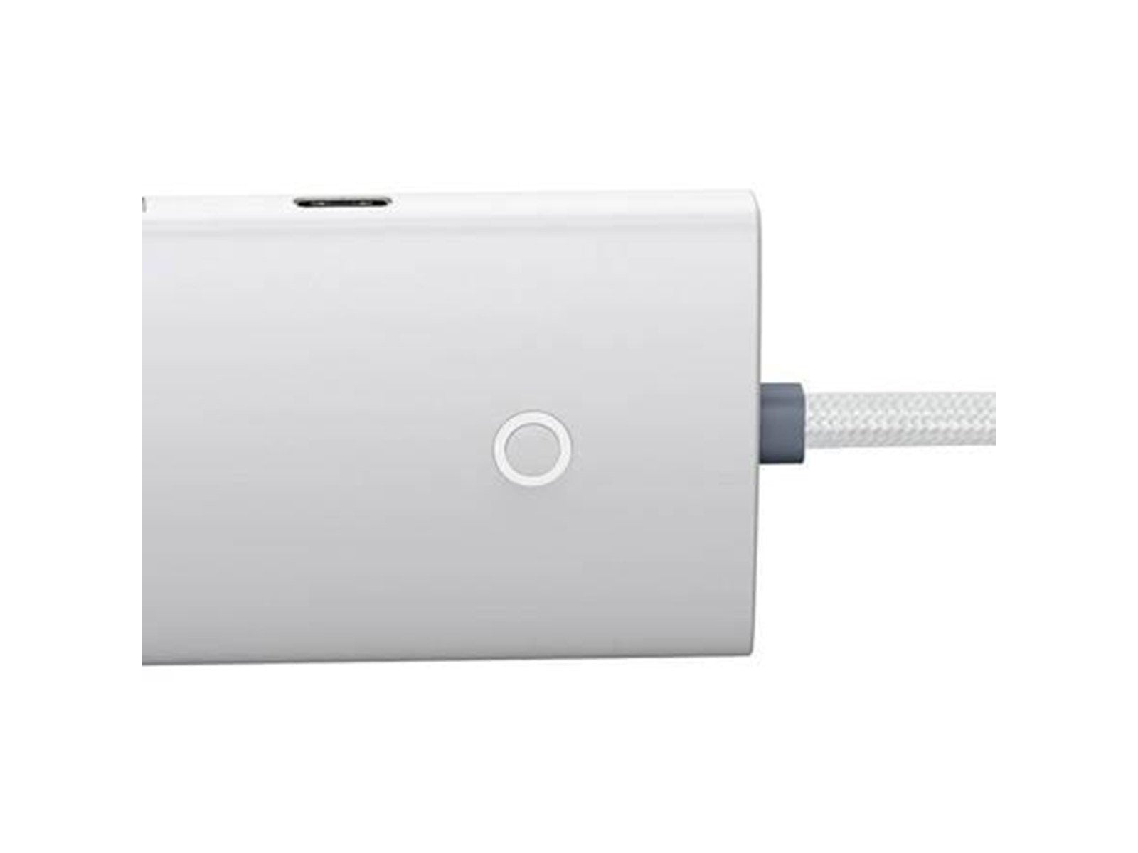 Baseus Lite Series Hub 4in1 USB to 4x USB 3.0 25cm (White) USB-Hubs - USB 3.0 - 4 - Weiß