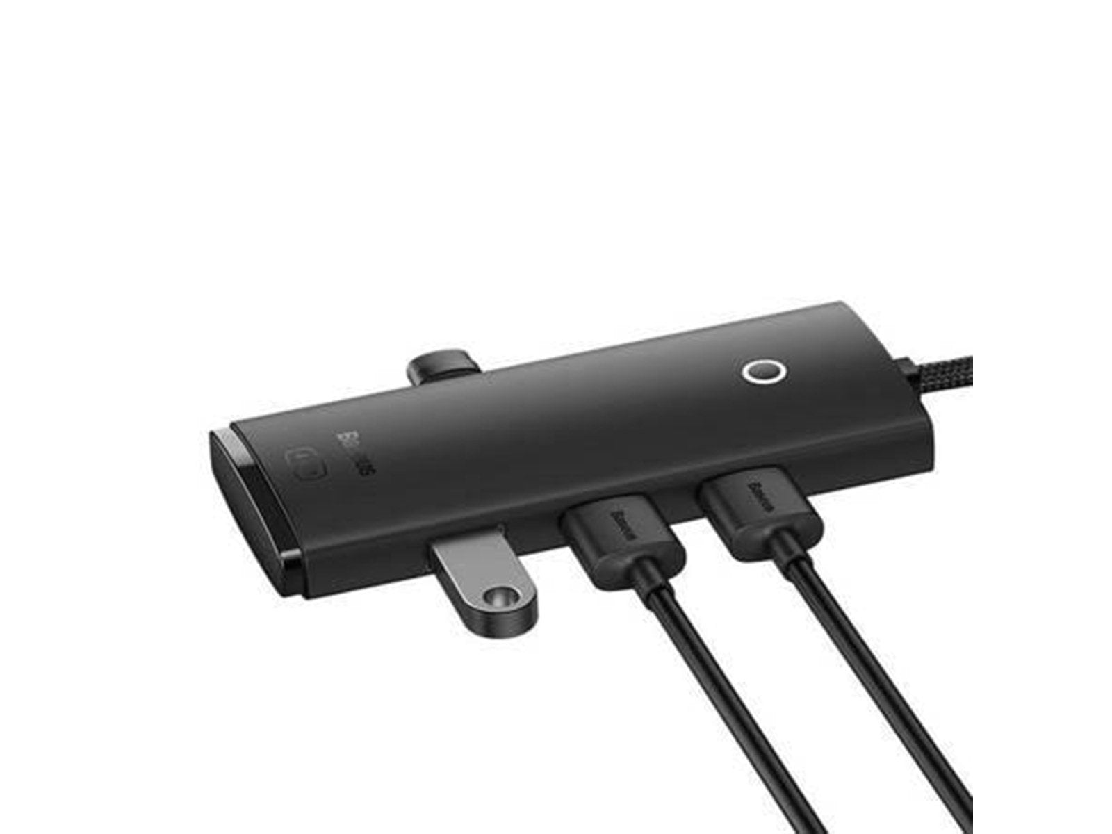 Baseus Lite Series Hub 4in1 USB-C to 4x USB 3.0 + USB-C 25cm (Black) USB-Hubs - USB 3.0 - 4 - Schwarz