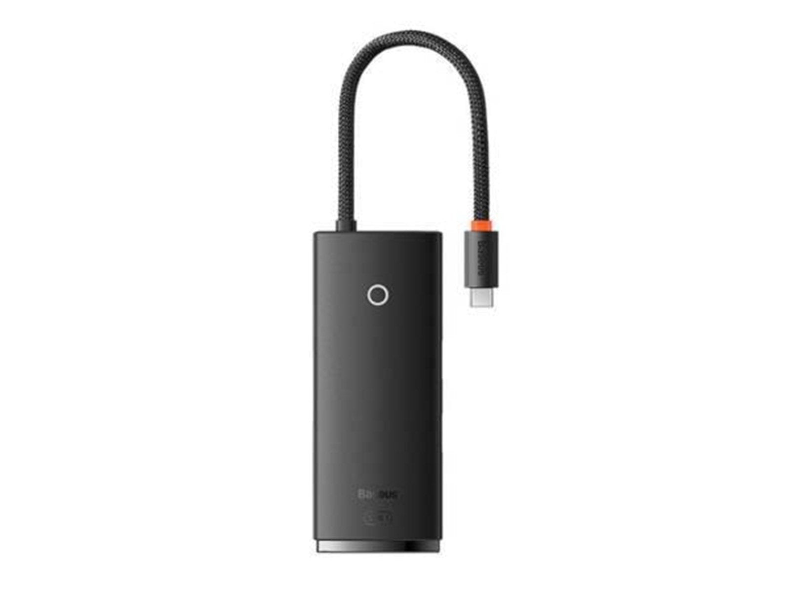 Baseus Lite Series Hub 5w1 USB-C to 3x USB 3.0 + USB-C + HDMI (black) USB-Hubs - USB 3.0 - 5 - Schwarz