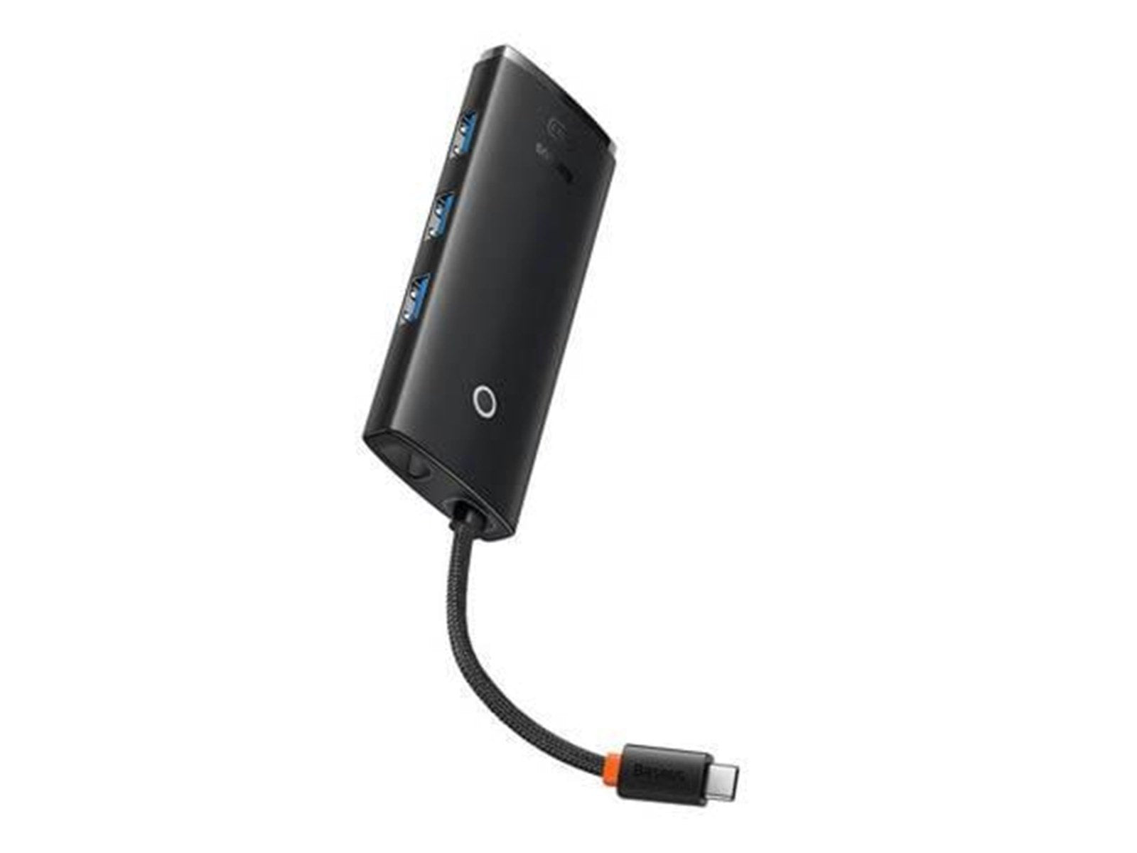 Baseus Lite Series Hub 5w1 USB-C to 3x USB 3.0 + USB-C + HDMI (black) USB-Hubs - USB 3.0 - 5 - Schwarz