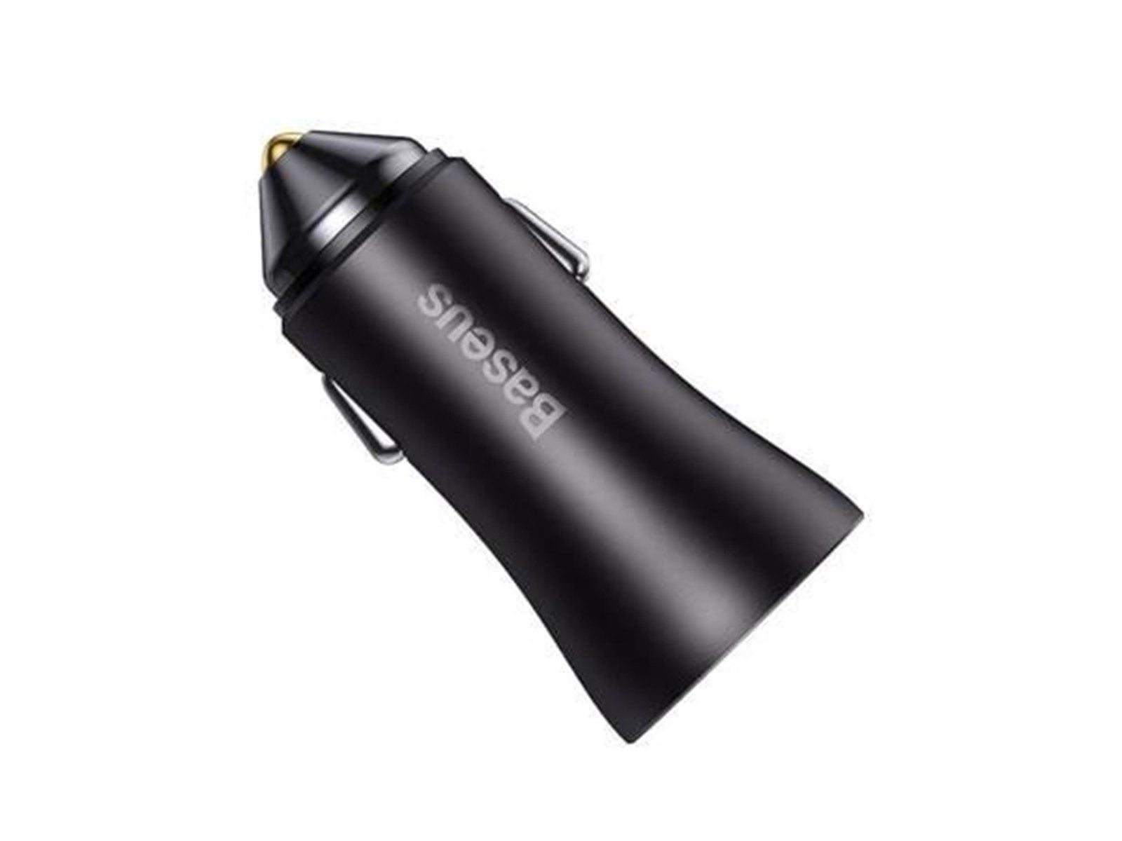 Baseus Car charger  Golden Contactor Max USB + USB-C 60W (grey)