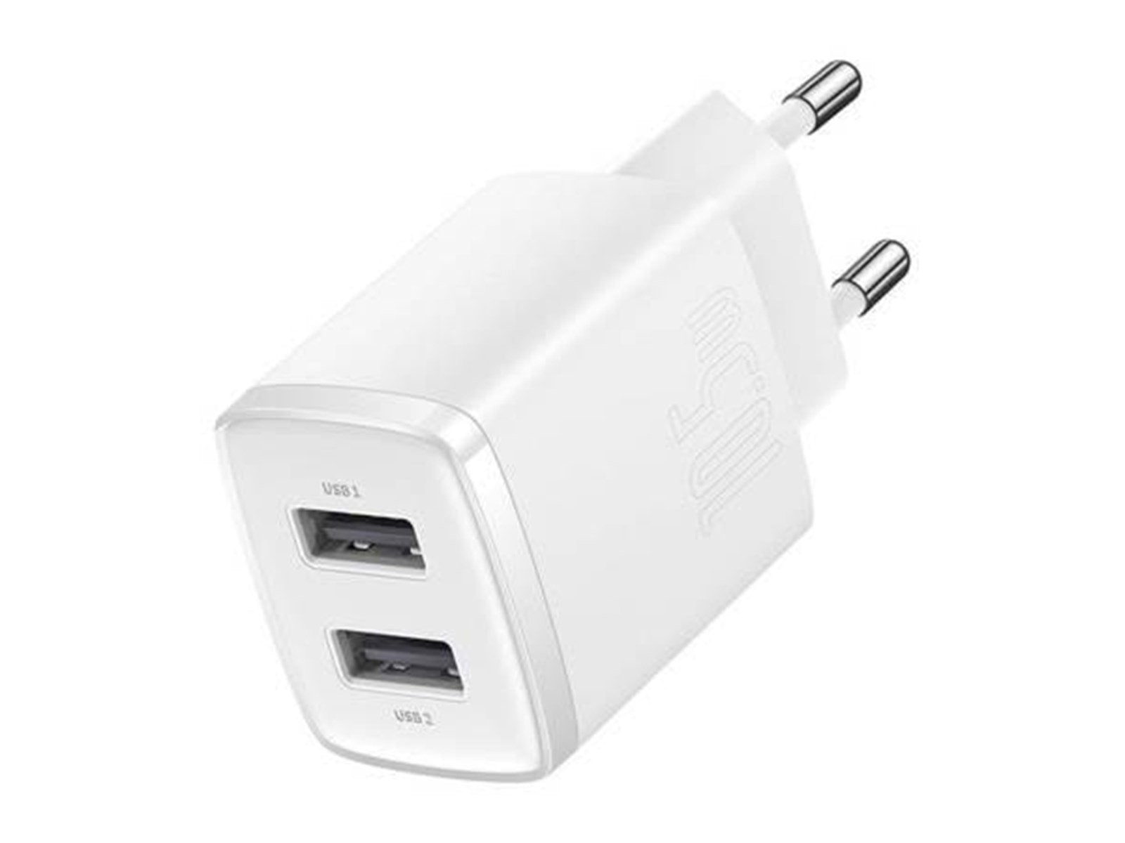 Baseus Compact Quick Charger 2x USB 10.5W (white)