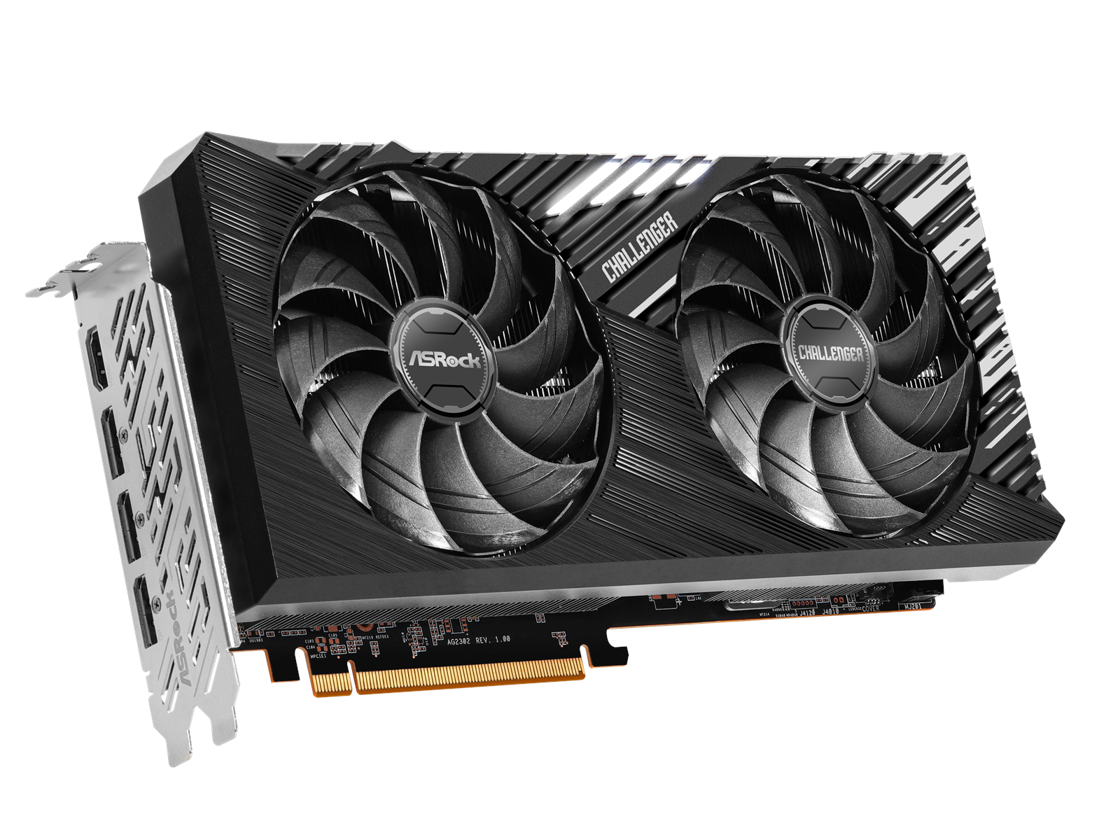 ASRock Radeon RX 7700 XT Challenger OC - 12GB GDDR6 RAM - Grafikkarte