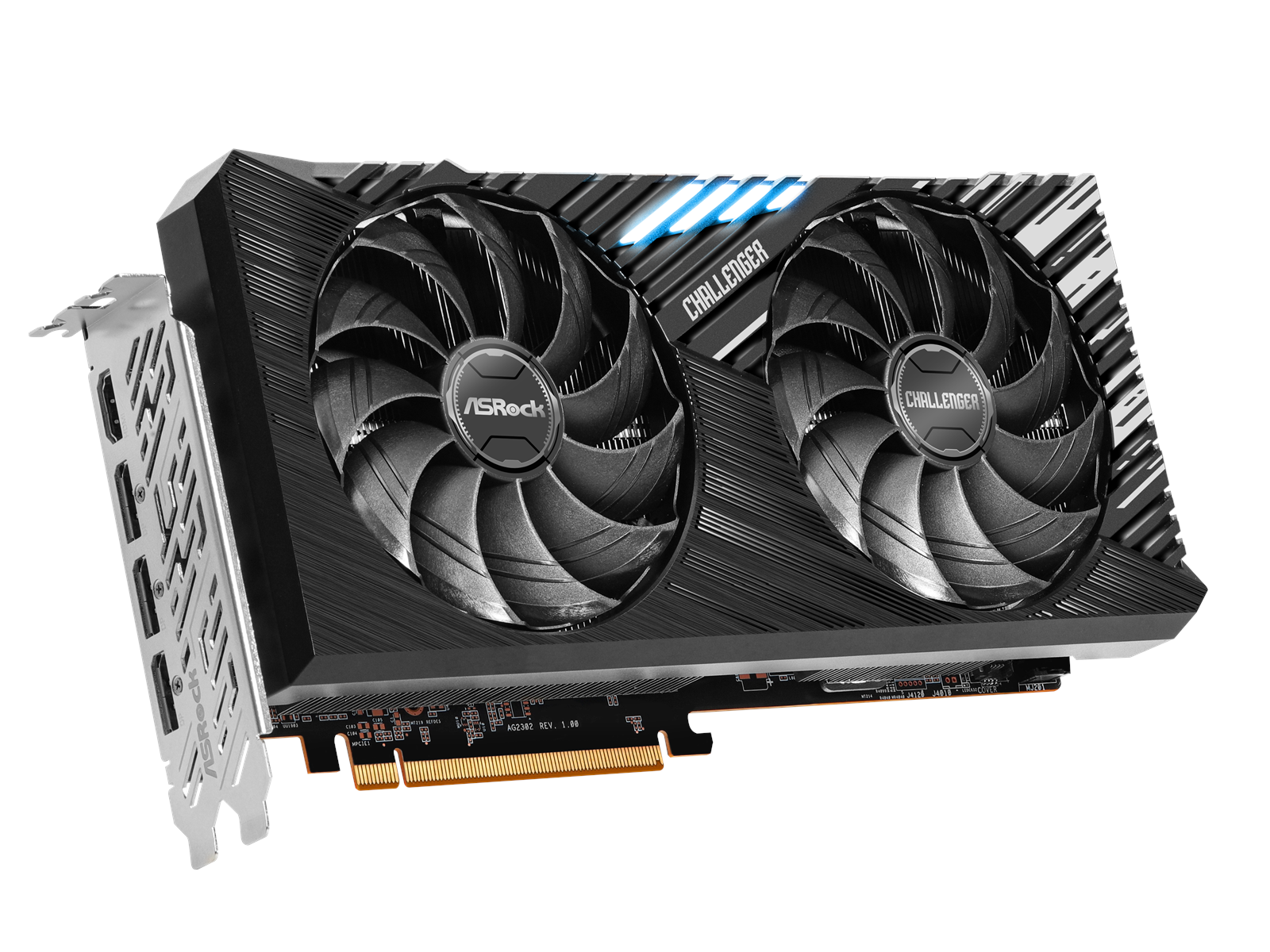 ASRock Radeon RX 7800 XT Challenger OC - 16GB GDDR6 RAM - Grafikkarte