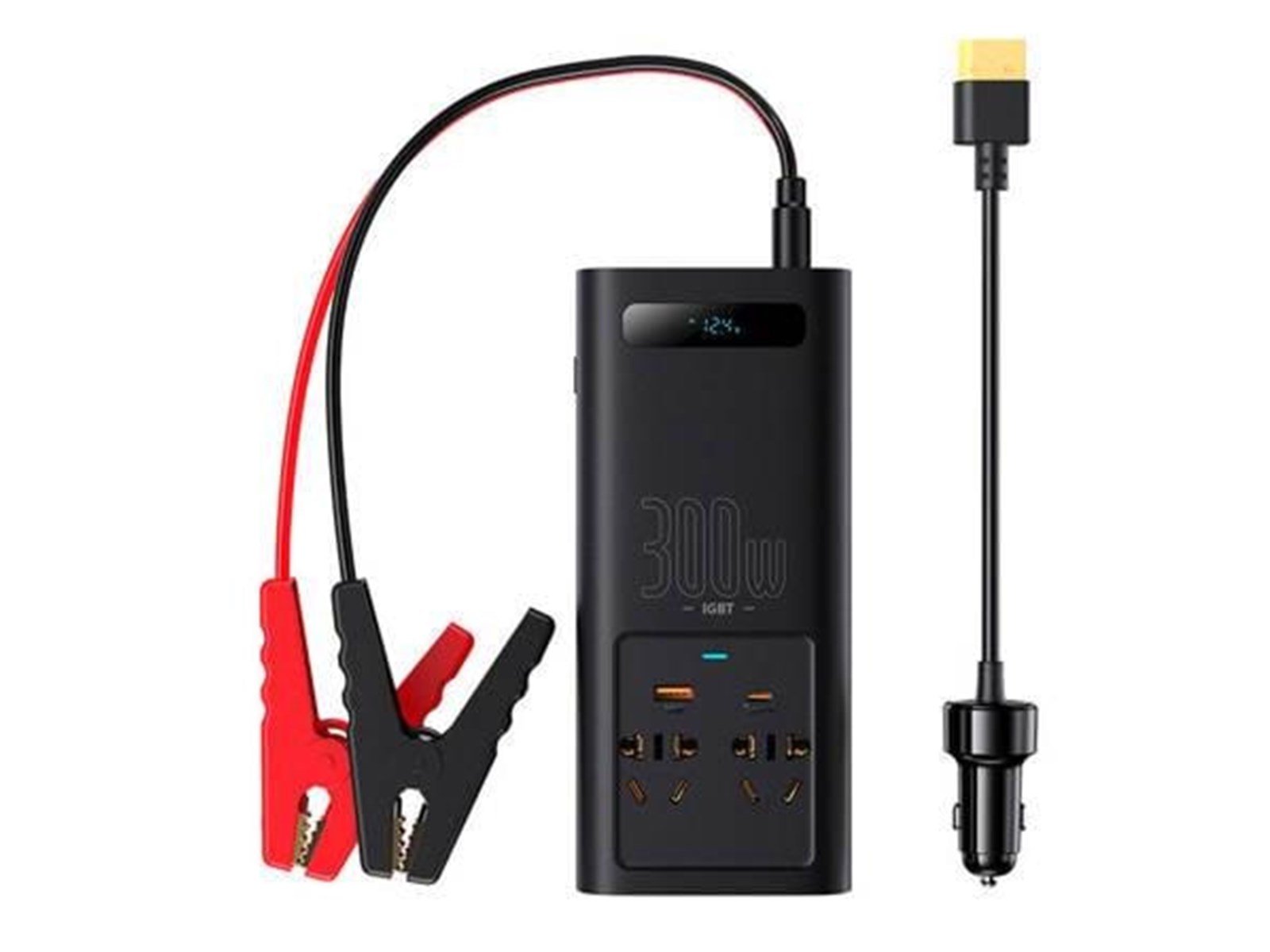 Baseus Power Inverter  300W (220V CN/EU) (black)