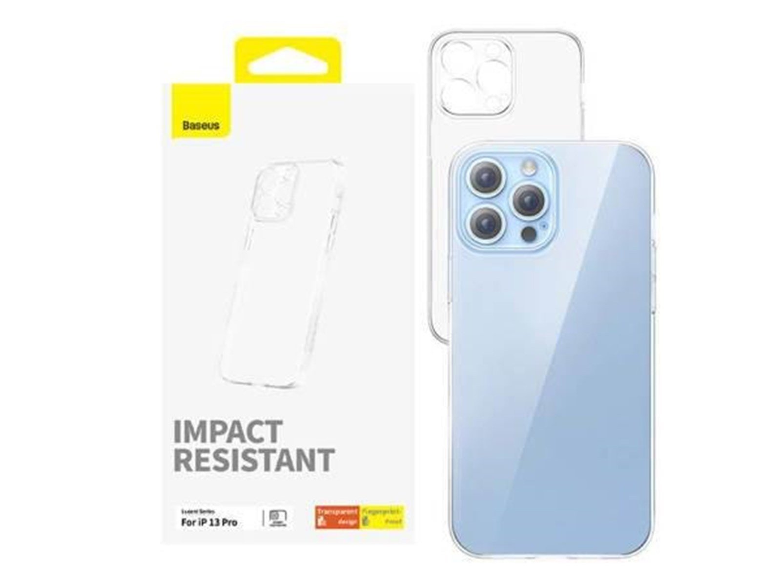 Baseus Phone Case for iP 13 PRO  OS-Lucent Series (Clear)