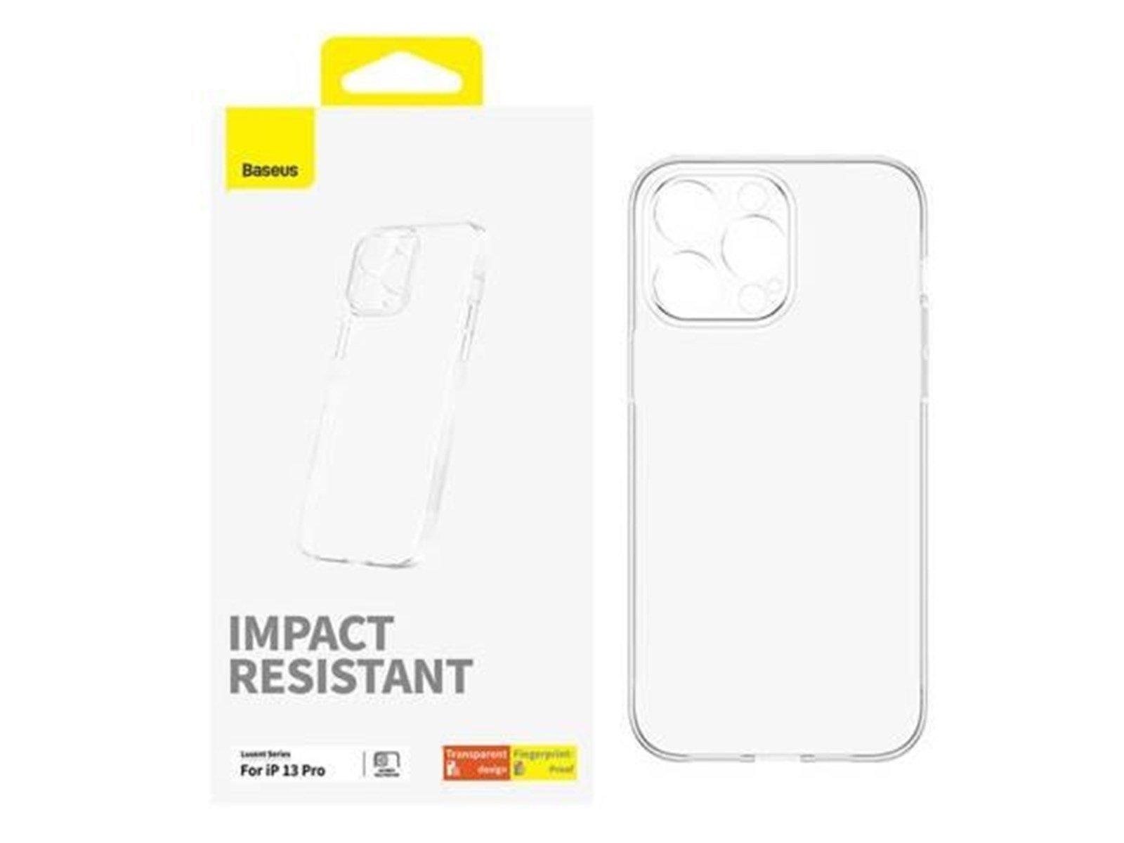 Baseus Phone Case for iP 13 PRO  OS-Lucent Series (Clear)