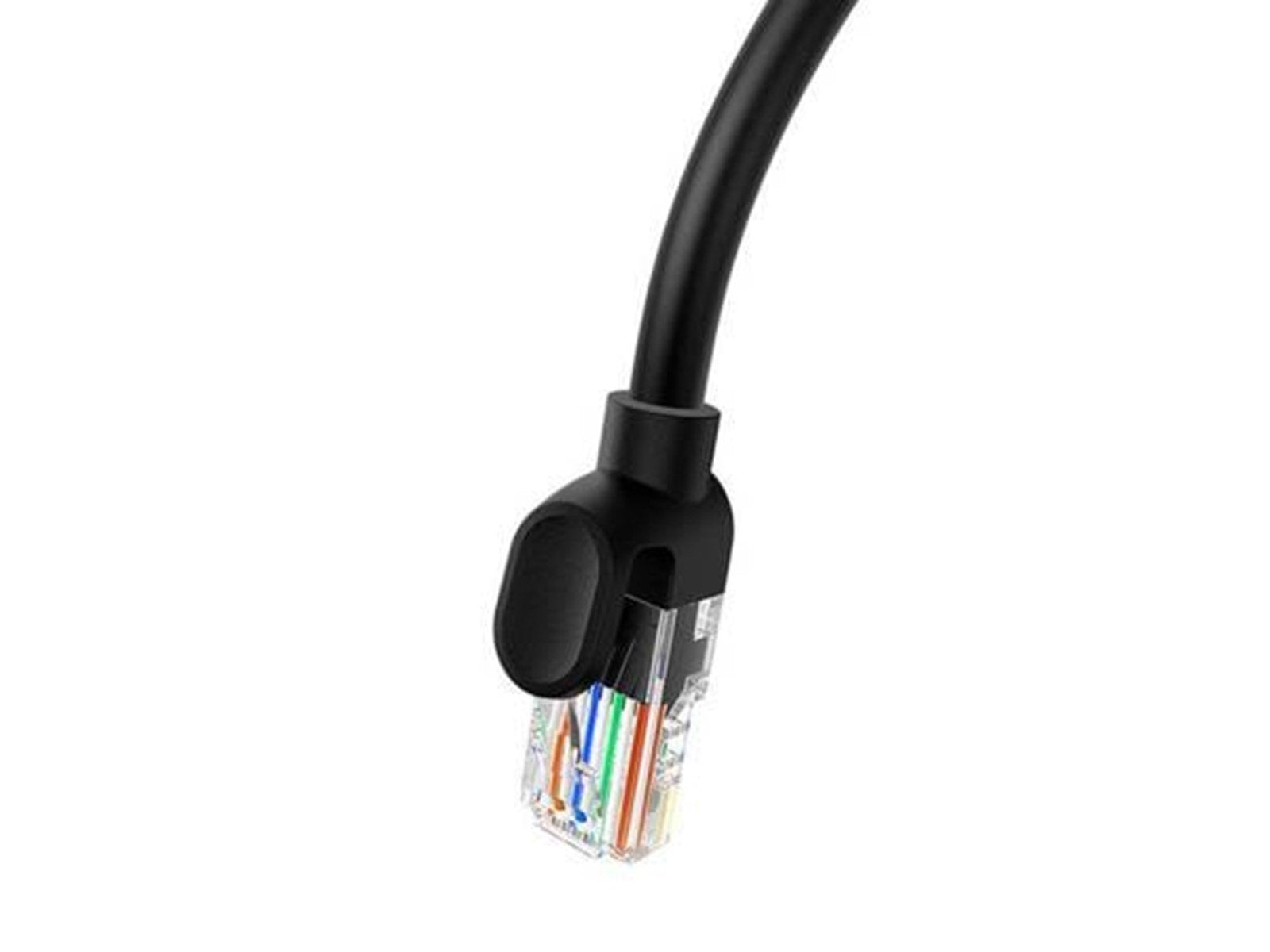 Baseus Ethernet CAT5 2m network cable (black) - Schwarz - 2 meter